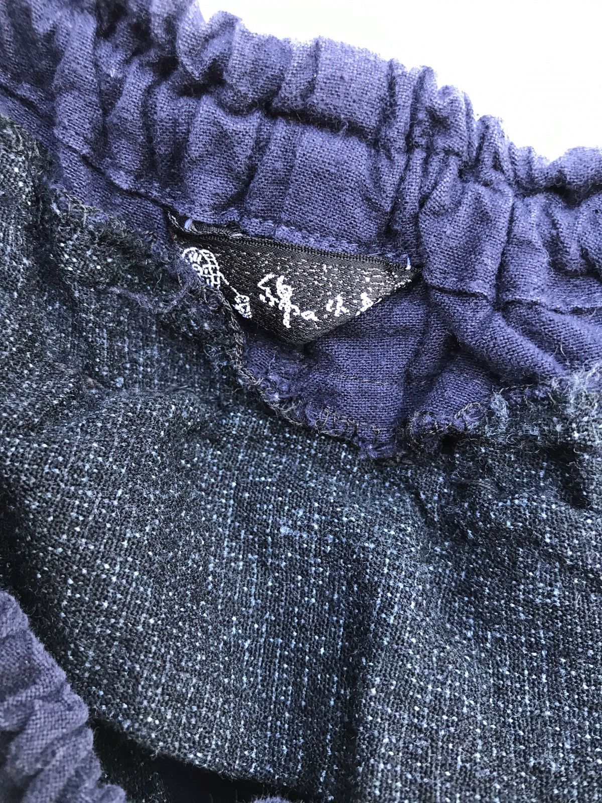 Handmade × Indigo × Japanese Brand Japanese Handmade Indigo Patchwork Baggy Pants Size US 28 / EU 44 - 13 Thumbnail