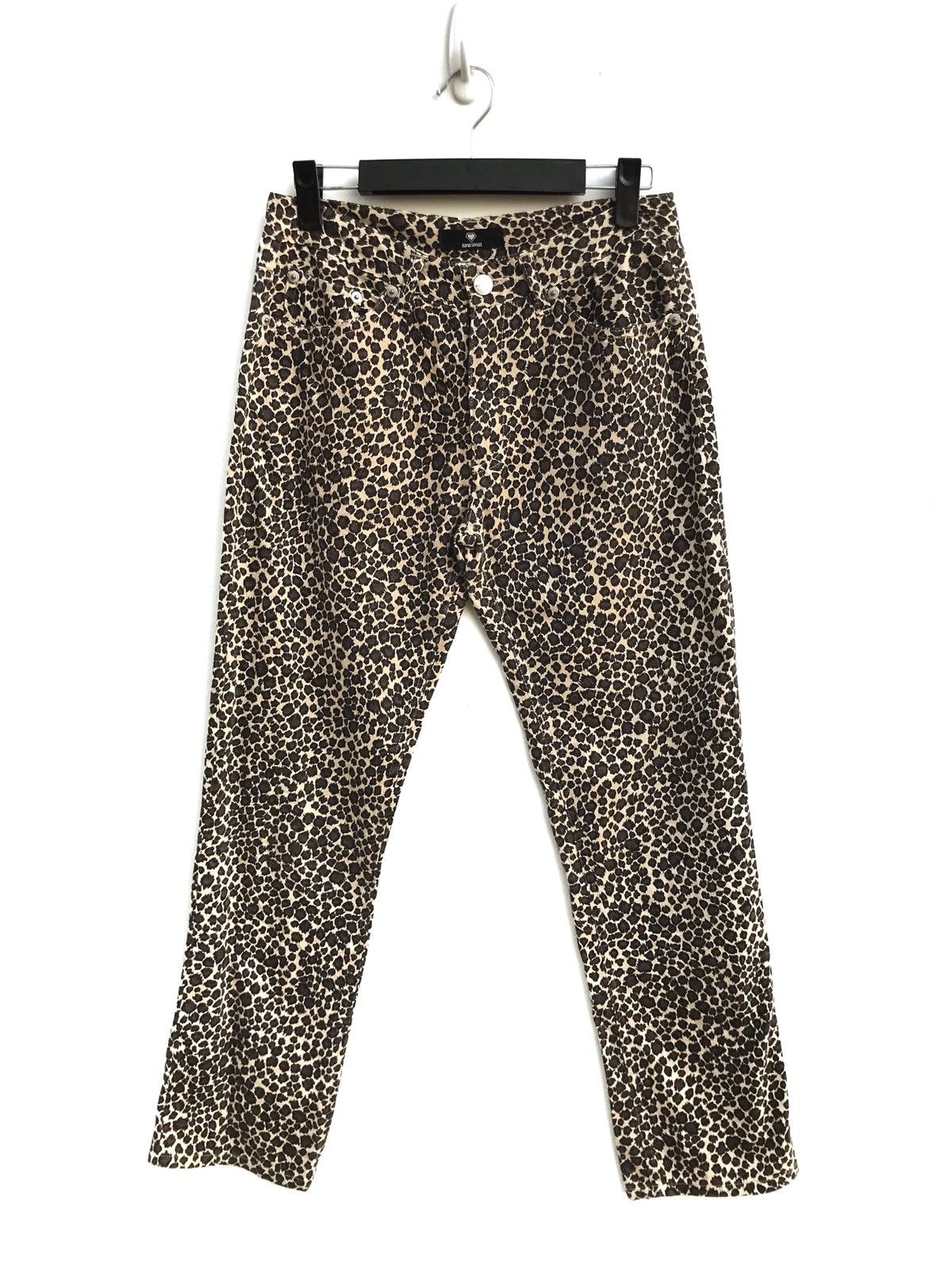 Japanese Brand × Seditionaries Superlover Leopard print Slim Fit Pants Size US 26 / EU 42 - 2 Thumbnail