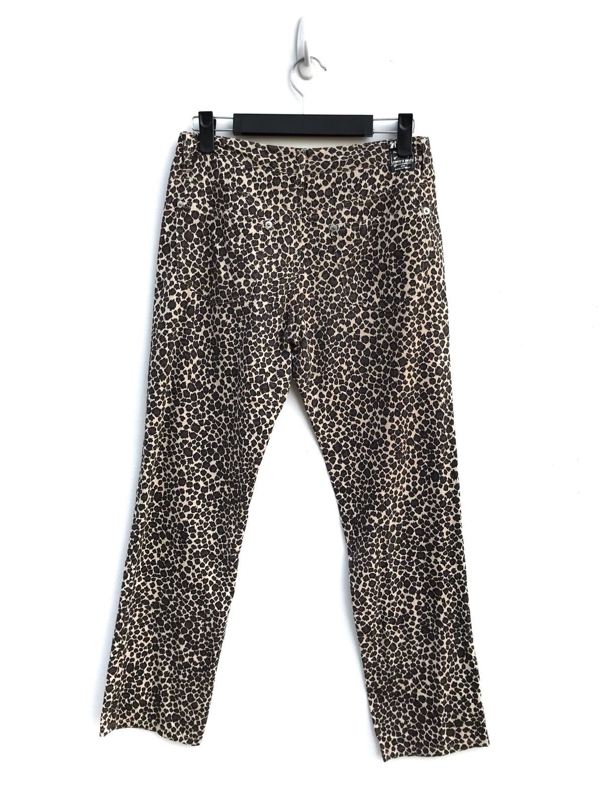 Japanese Brand × Seditionaries Superlover Leopard print Slim Fit Pants Size US 26 / EU 42 - 4 Thumbnail