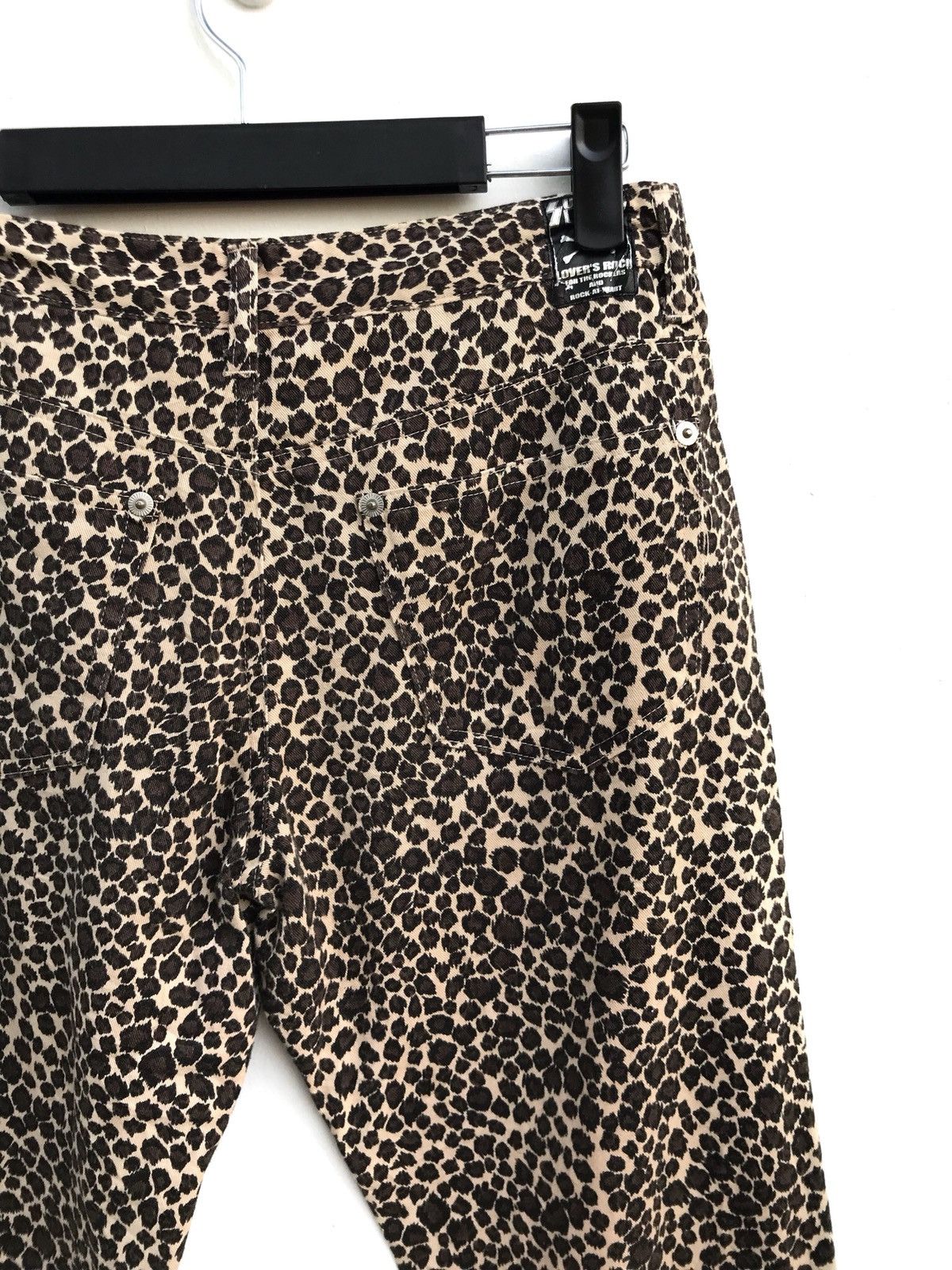 Japanese Brand × Seditionaries Superlover Leopard print Slim Fit Pants Size US 26 / EU 42 - 6 Thumbnail