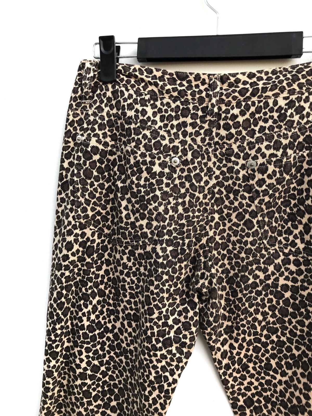 Japanese Brand × Seditionaries Superlover Leopard print Slim Fit Pants Size US 26 / EU 42 - 5 Thumbnail
