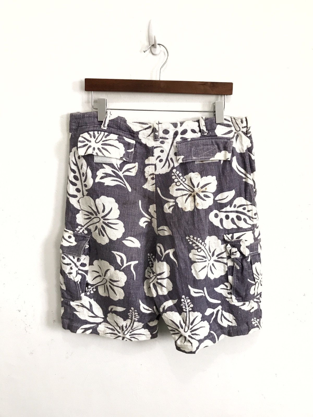 Japanese Brand Japanese Brand Mackdaddy Hawaiian Cotton Linen Short Pants Size US 34 / EU 50 - 2 Thumbnail