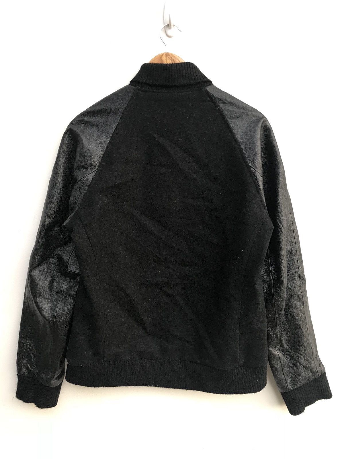 Designer × Japanese Brand Azul Fairbanks 142 Varsity Wool Leather Arm Jacket Size US S / EU 44-46 / 1 - 3 Thumbnail