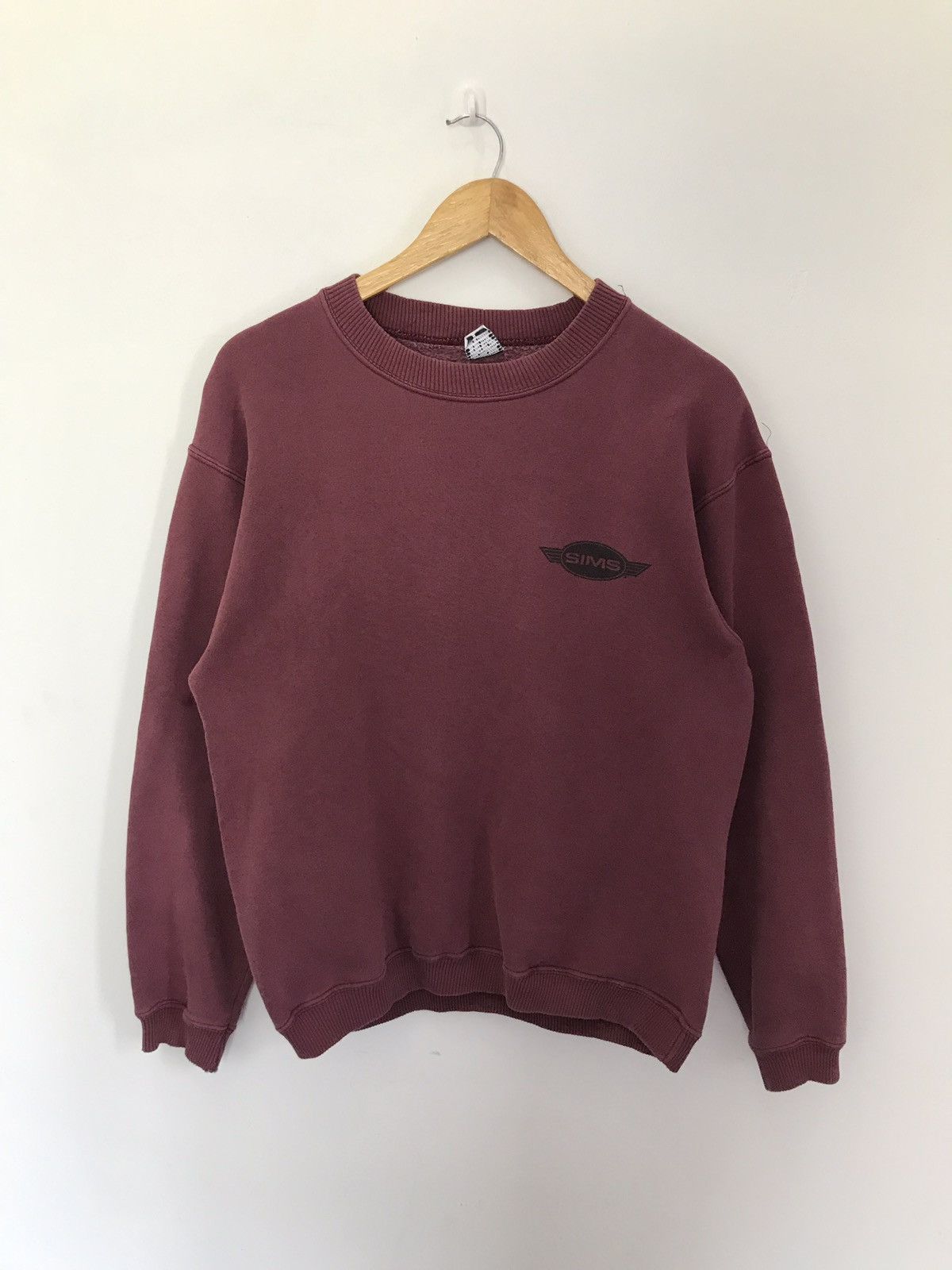 Vintage × Welcome Skateboards Vintage 90s Sims Skateboard Sweatshirt Nice Design Size US M / EU 48-50 / 2 - 2 Thumbnail