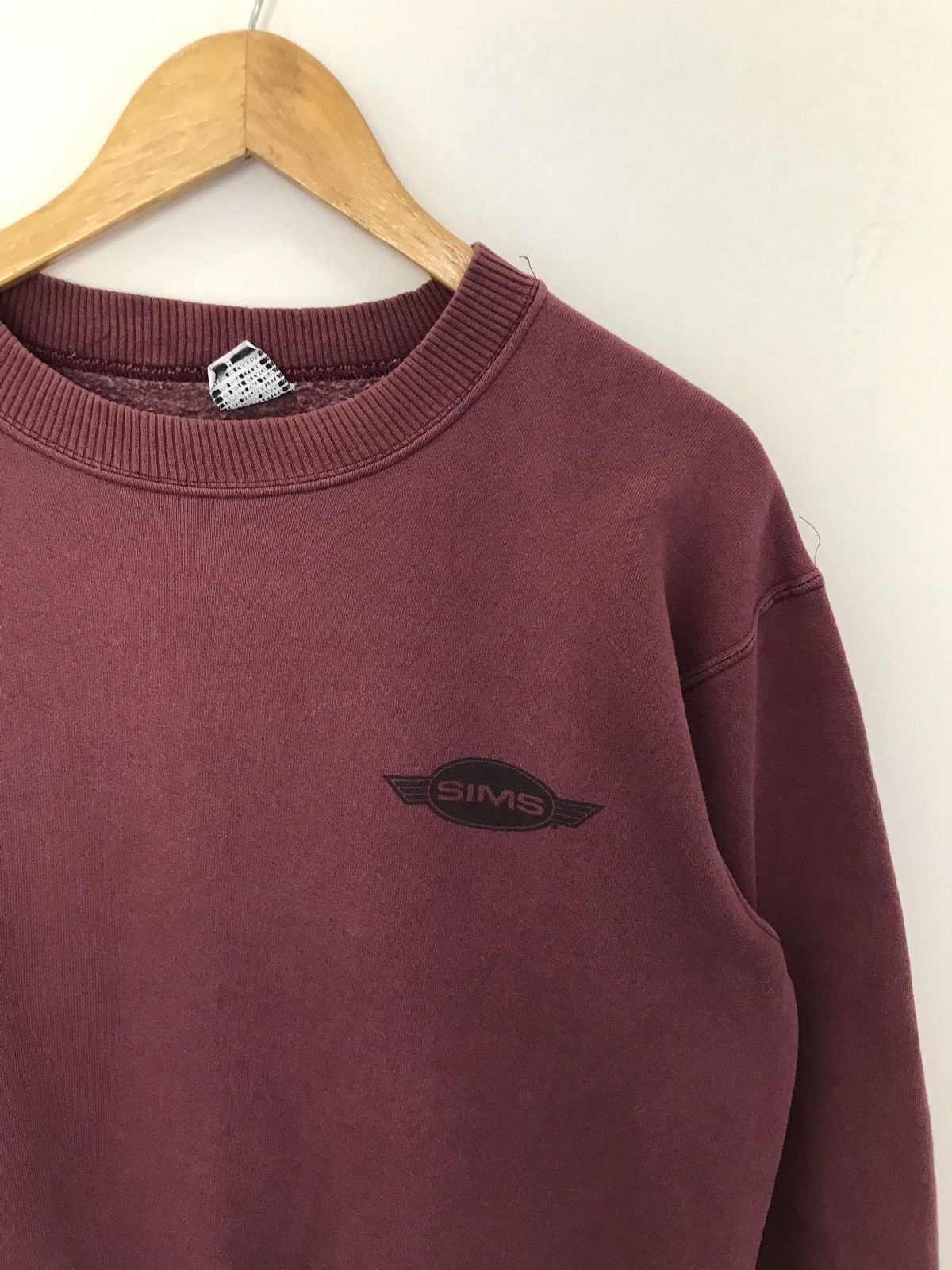 Vintage × Welcome Skateboards Vintage 90s Sims Skateboard Sweatshirt Nice Design Size US M / EU 48-50 / 2 - 4 Thumbnail