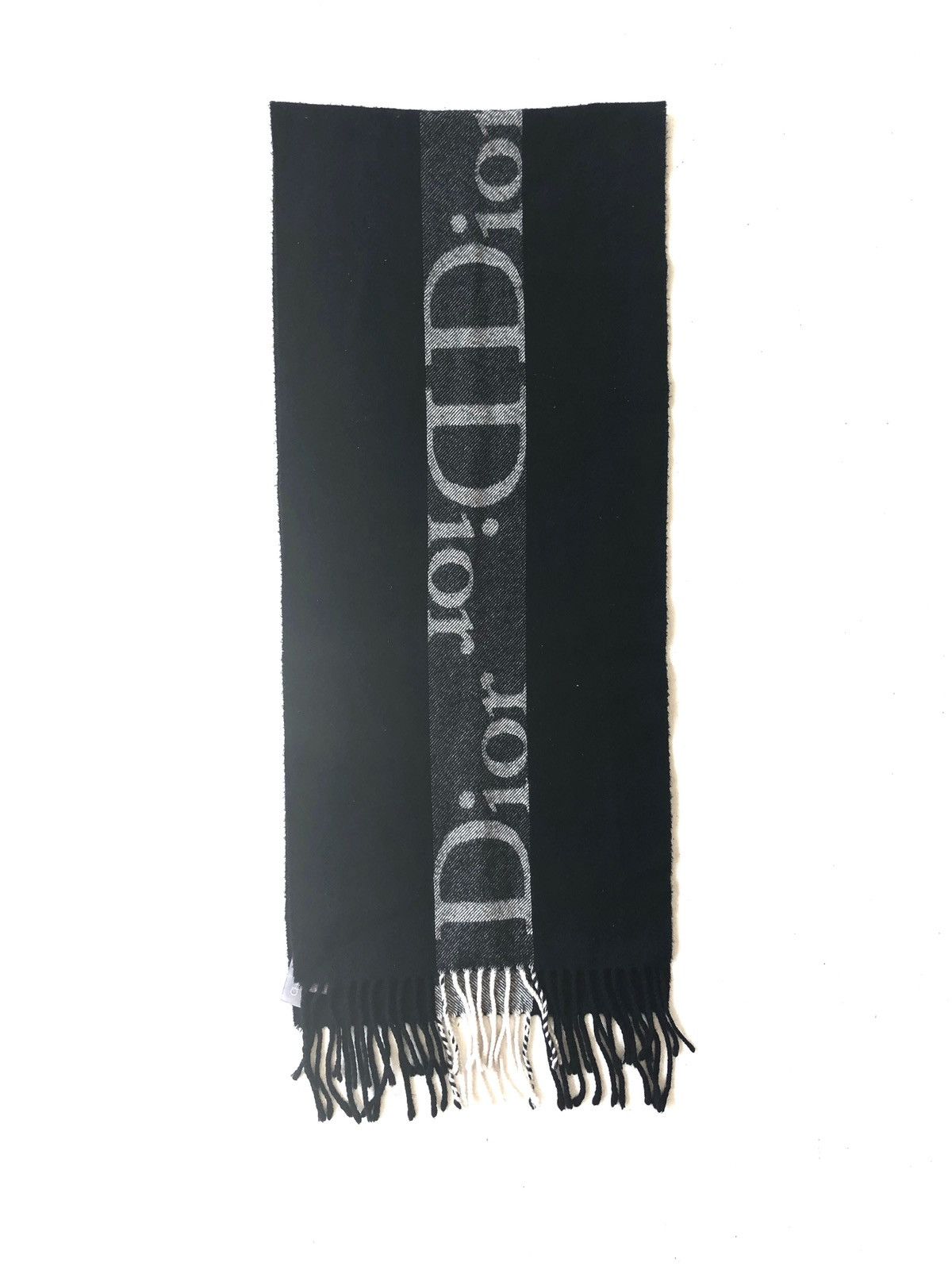 Christian Dior Monsieur ULTRA RARE🔥Old Dior Monogram Winter Scarf Size ONE SIZE - 3 Thumbnail
