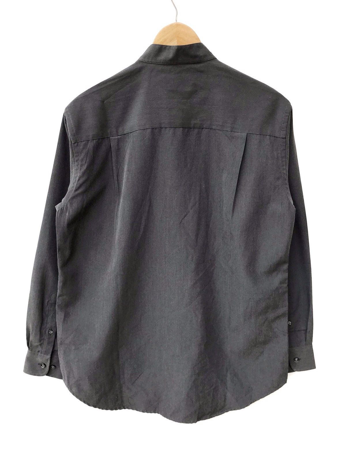 Kansai Yamamoto Kansai Yamamoto Mandarin Collar Button Shirts Minimalist Size US M / EU 48-50 / 2 - 2 Thumbnail