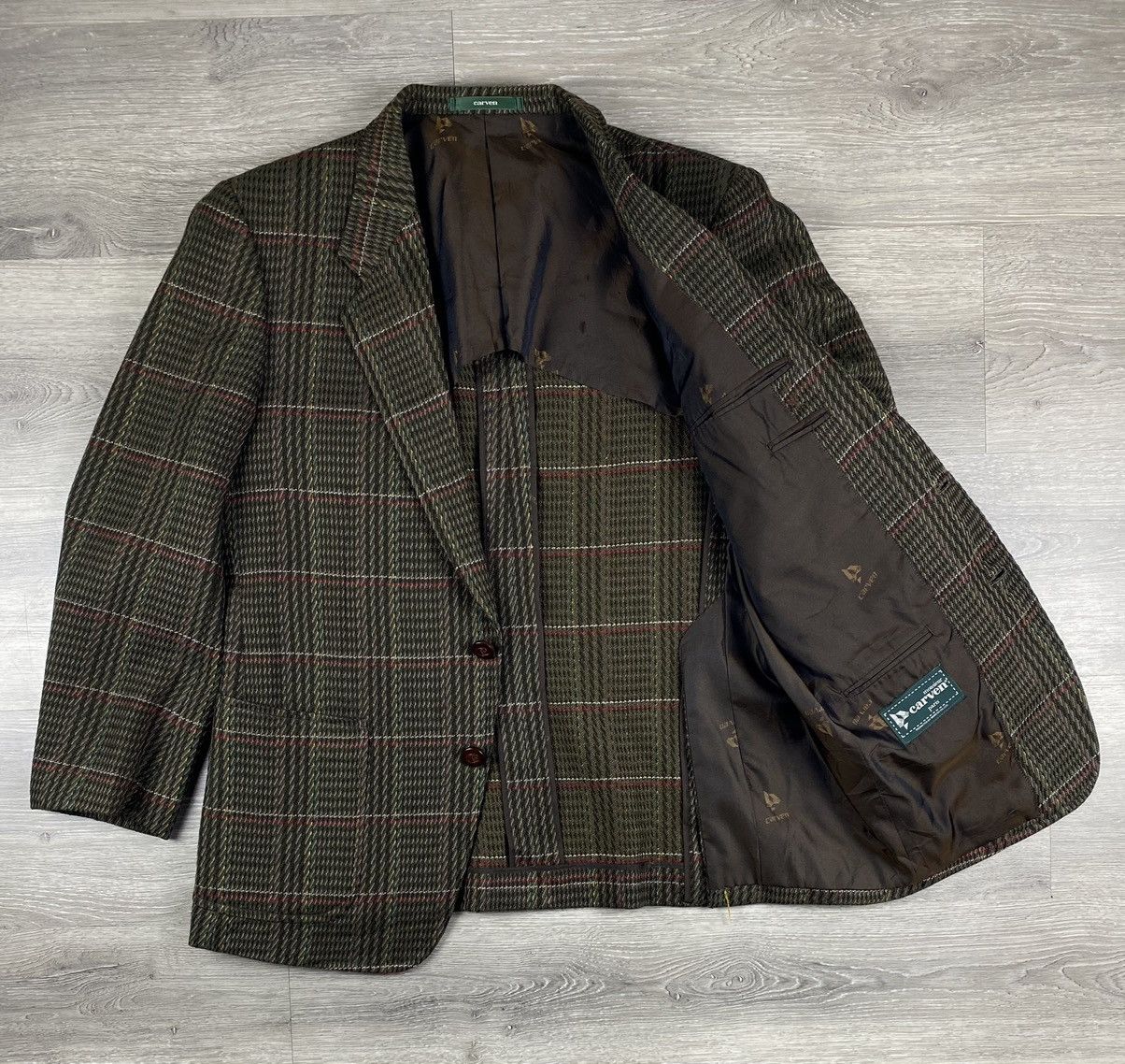 Carven Monsieur Carven Paris Wool Coats Blazer Jacket Size M / US 6-8 / IT 42-44 - 1 Thumbnail