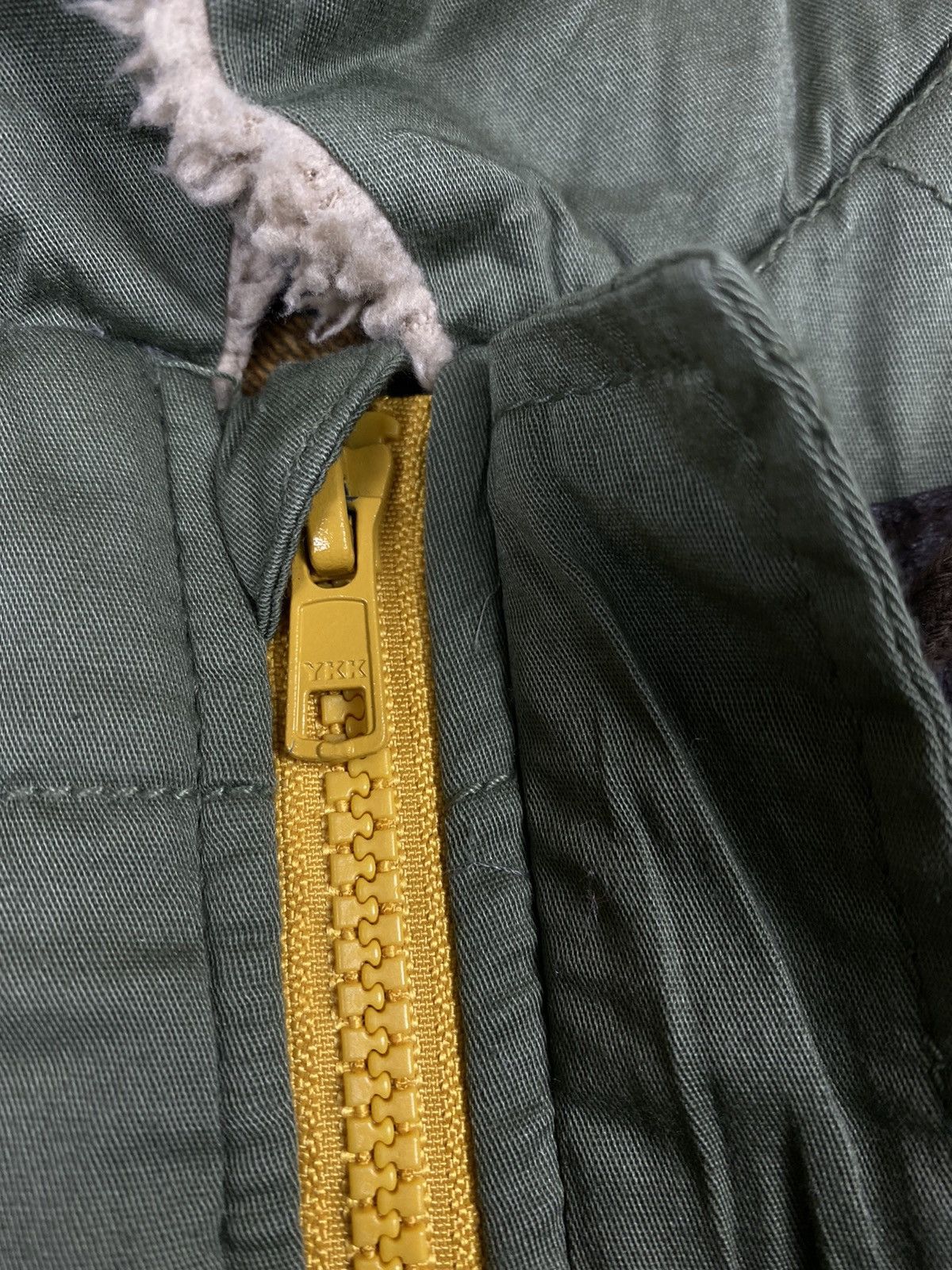 Japanese Brand Vintage Daddy Oh Daddy Sherpa Zipper Puffer Jacket For Kids Size US XXS / EU 40 - 8 Thumbnail