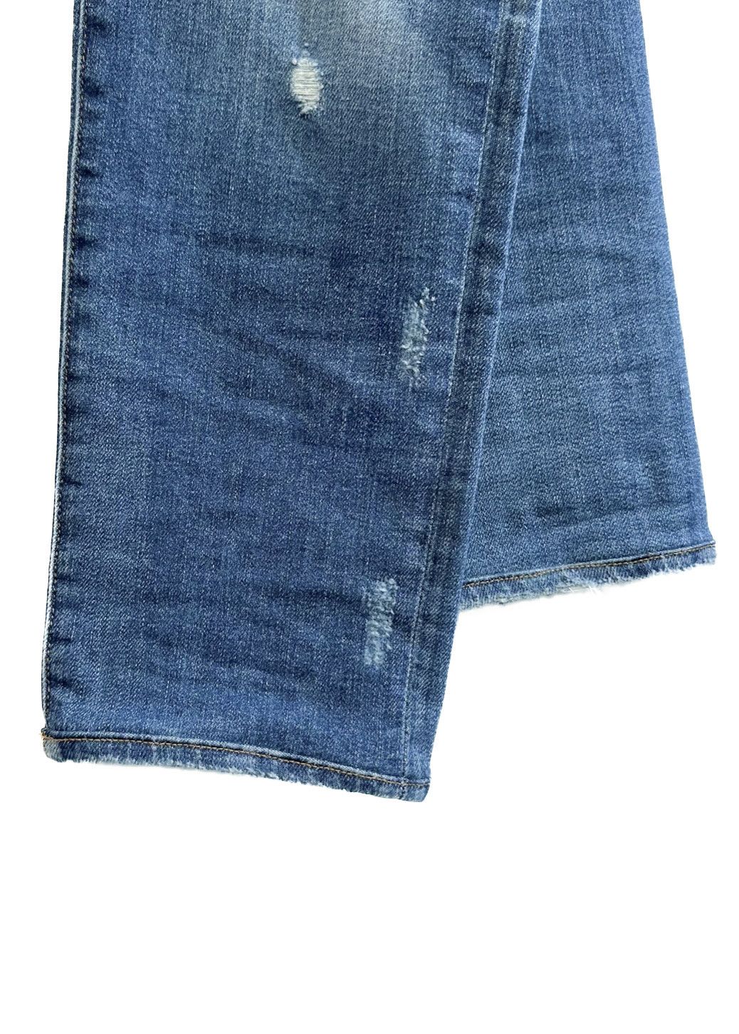 Amiri Amiri MX1 Blue Distressed Biker Jeans Size US 36 / EU 52 - 7 Thumbnail