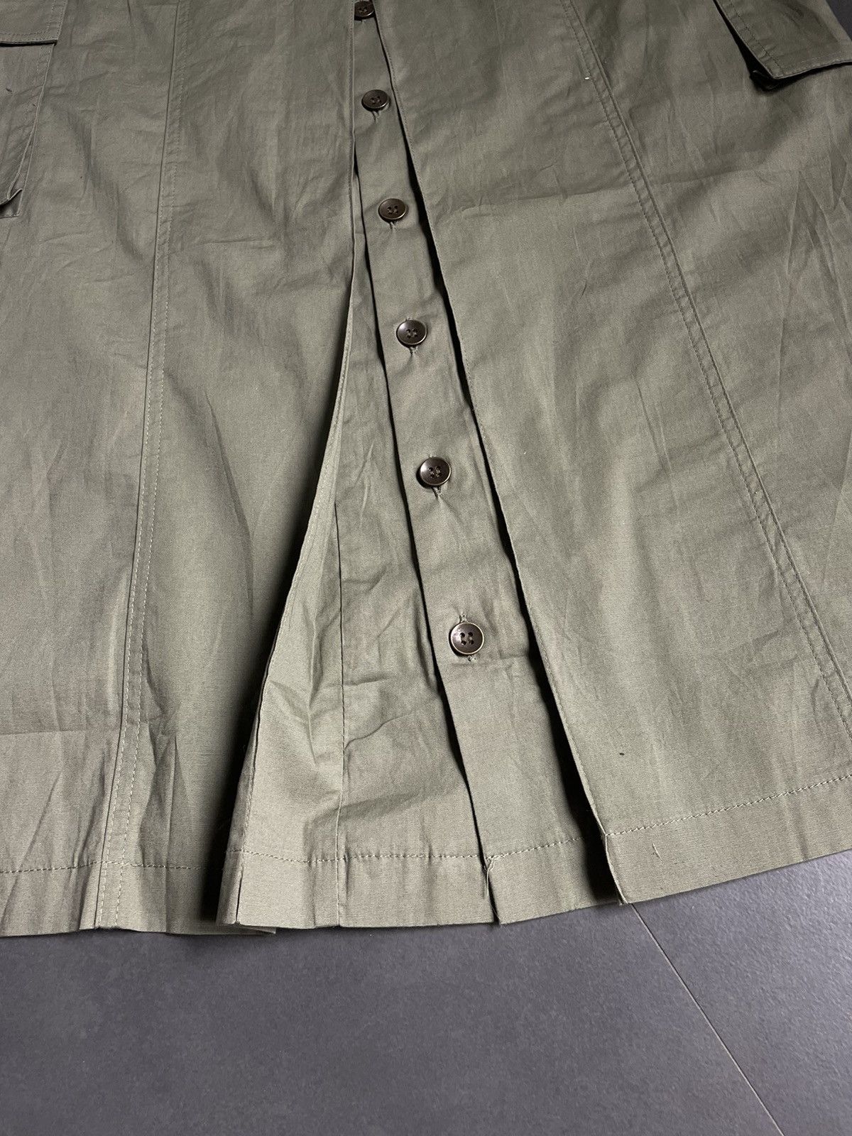 If Six Was Nine × Marithe + Francois Girbaud Vintage Japanese Maxi Cargo skirt Military Zip Size M Y2k Size 25" / US 0 / IT 36 - 8 Thumbnail