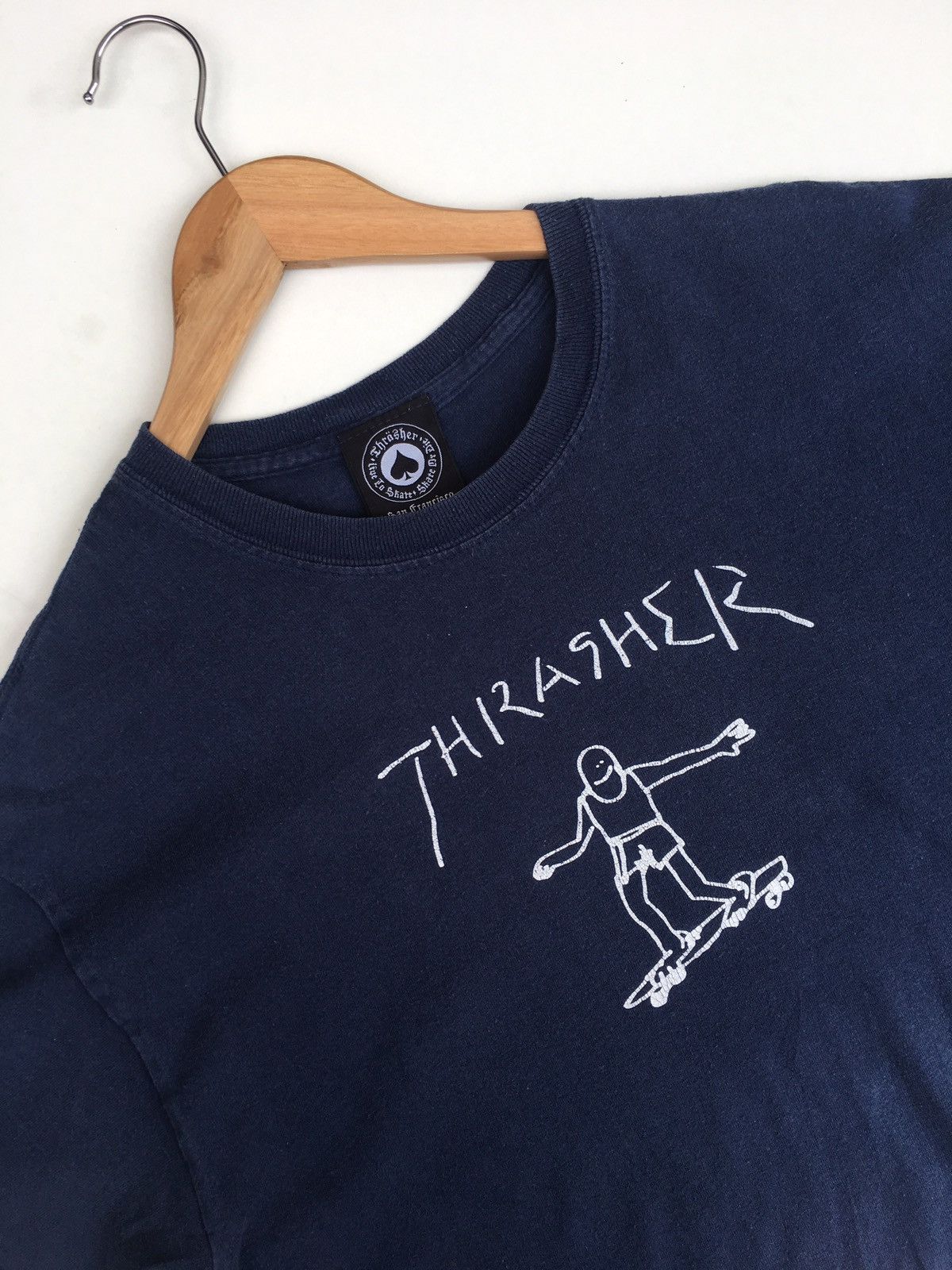 Thrasher Vintage Thrasher Skateboard San Francisco Size US M / EU 48-50 / 2 - 1 Thumbnail