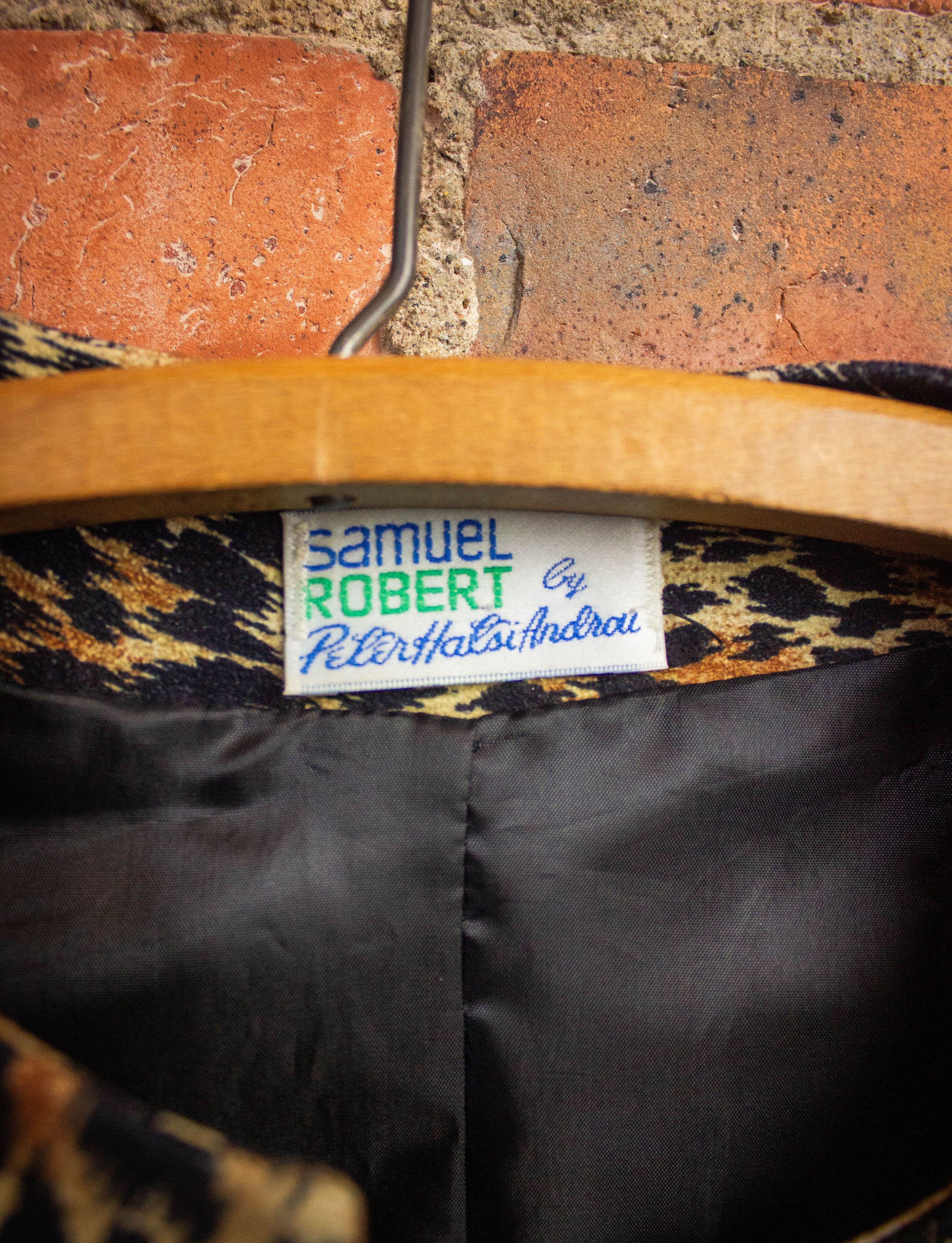 Vintage Vintage Samuel Robert Leopard Bolero 1990s M Size M / US 6-8 / IT 42-44 - 3 Thumbnail