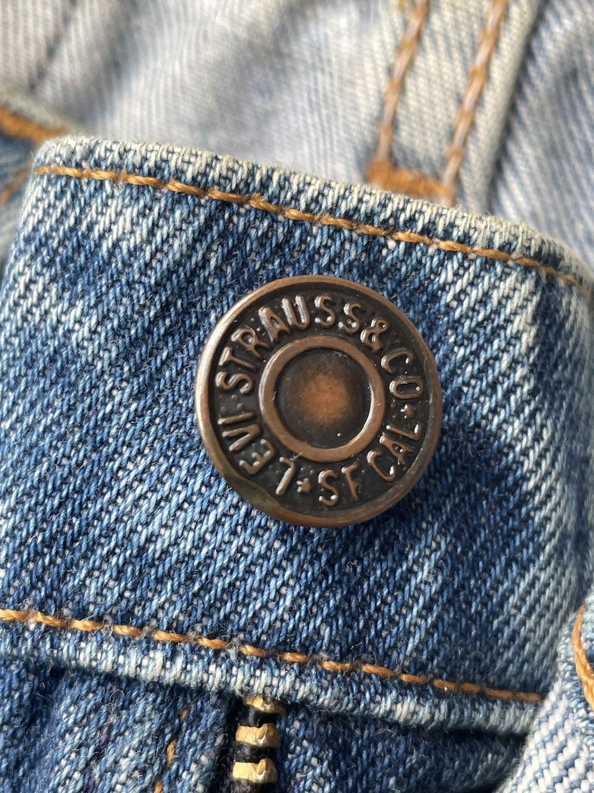 Levi's Levis 517 e Orange Tag Vintage 1992 Aging Distressed Denim Size US 34 / EU 50 - 23 Thumbnail