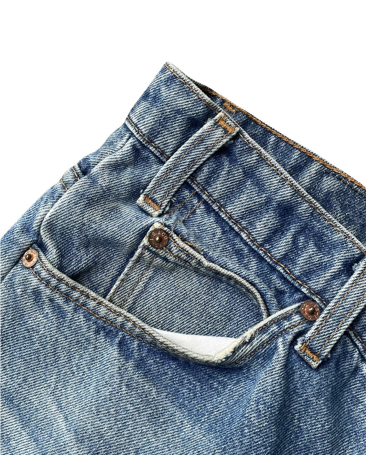 Levi's Levis 517 e Orange Tag Vintage 1992 Aging Distressed Denim Size US 34 / EU 50 - 9 Thumbnail