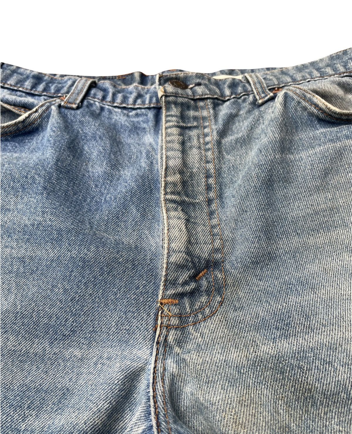 Levi's Levis 517 e Orange Tag Vintage 1992 Aging Distressed Denim Size US 34 / EU 50 - 7 Thumbnail