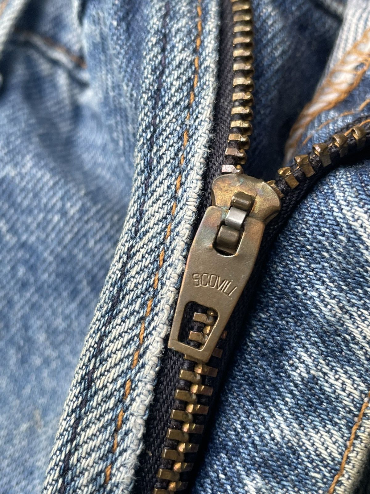 Levi's Levis 517 e Orange Tag Vintage 1992 Aging Distressed Denim Size US 34 / EU 50 - 24 Thumbnail