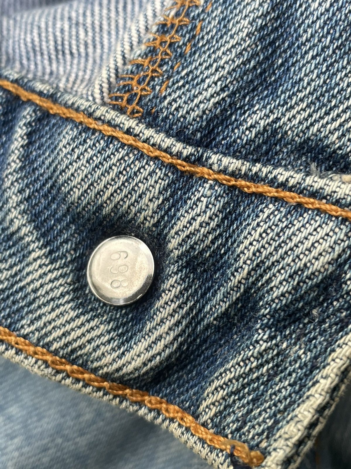 Levi's Levis 517 e Orange Tag Vintage 1992 Aging Distressed Denim Size US 34 / EU 50 - 22 Thumbnail