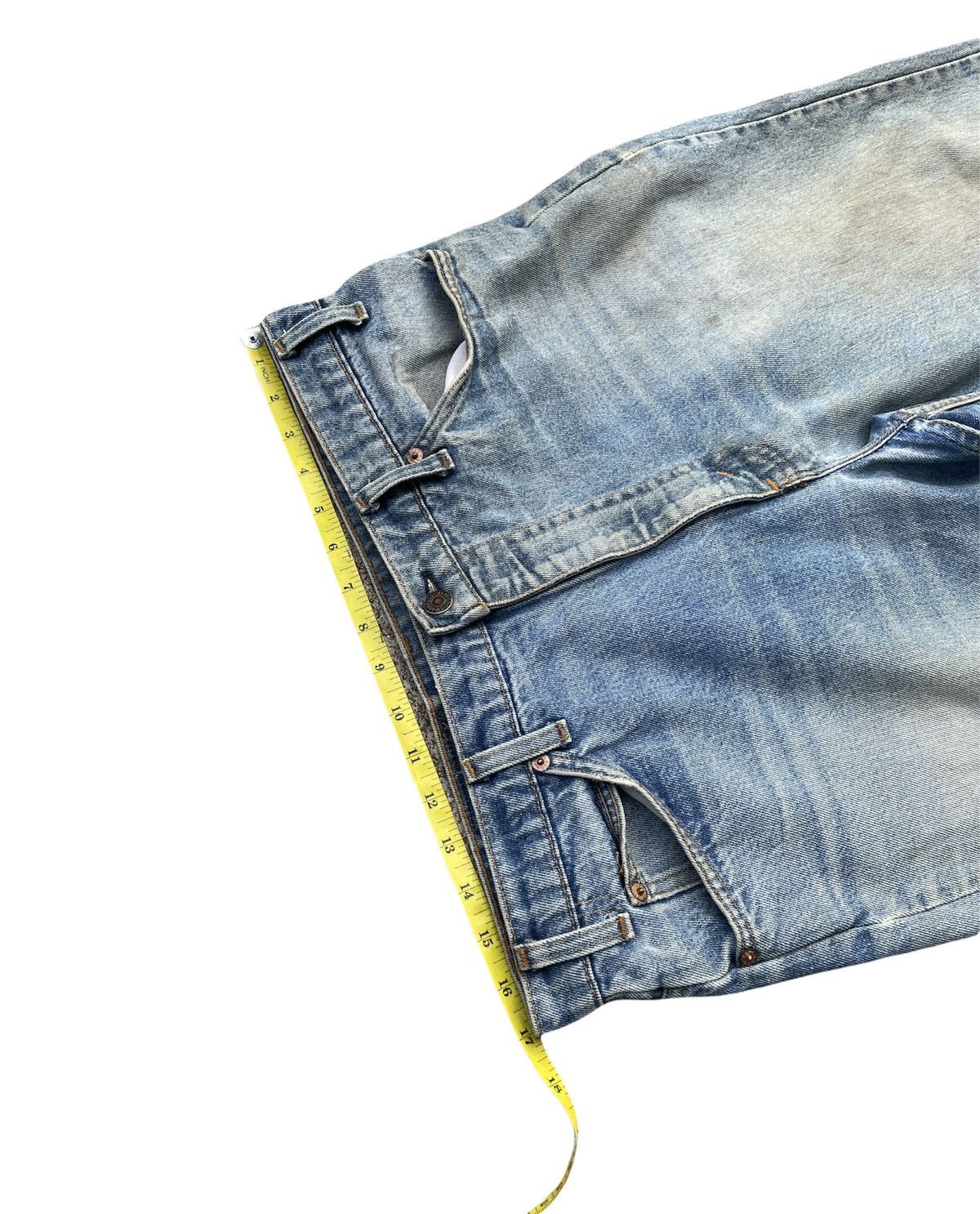 Levi's Levis 517 e Orange Tag Vintage 1992 Aging Distressed Denim Size US 34 / EU 50 - 2 Thumbnail