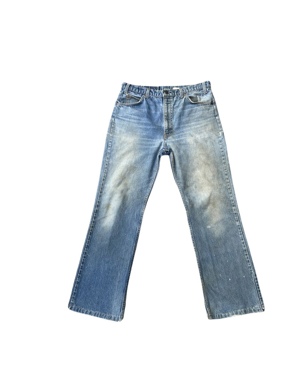 Levi's Levis 517 e Orange Tag Vintage 1992 Aging Distressed Denim Size US 34 / EU 50 - 1 Thumbnail