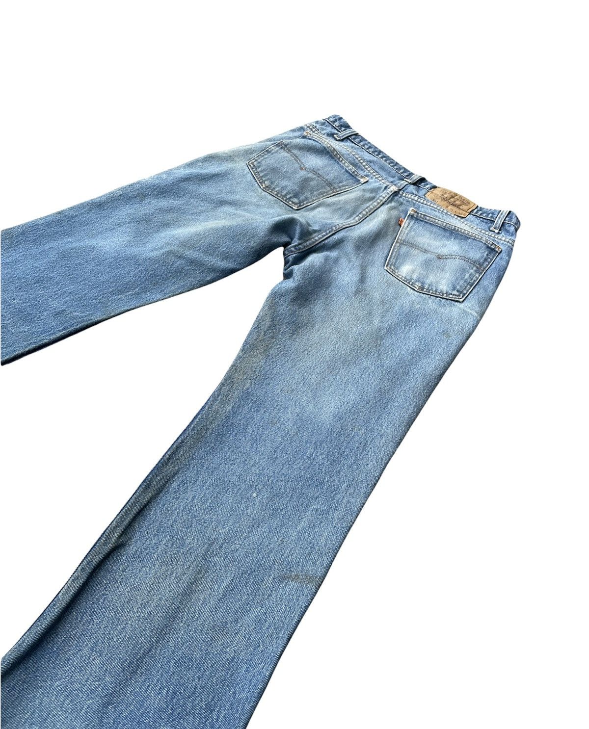 Levi's Levis 517 e Orange Tag Vintage 1992 Aging Distressed Denim Size US 34 / EU 50 - 11 Thumbnail
