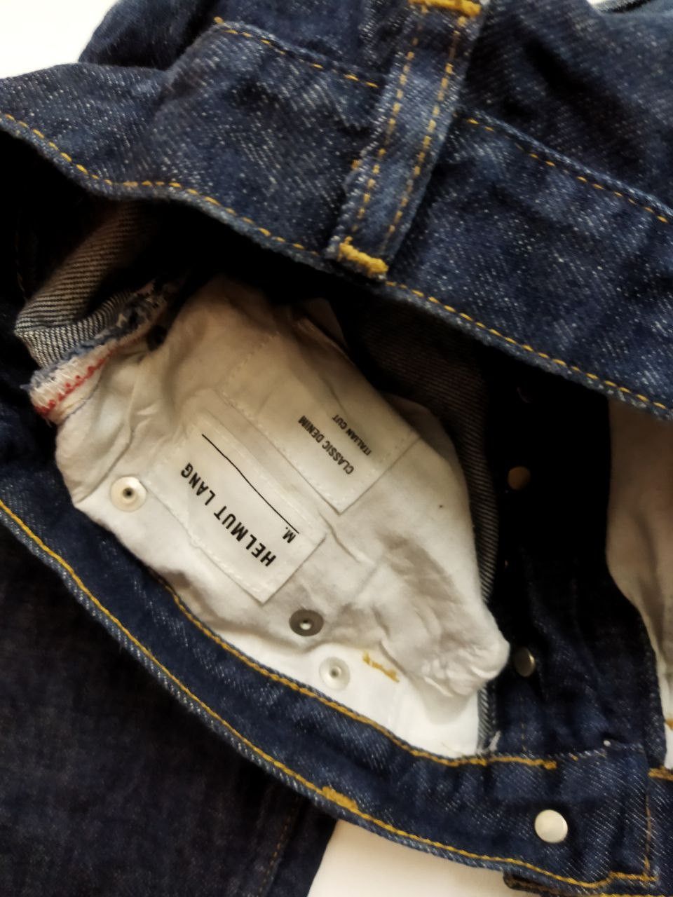 Helmut Lang HELMUT LANG Classic Denim Italian Cut Jeans - Size 27 Size US 27 - 5 Thumbnail
