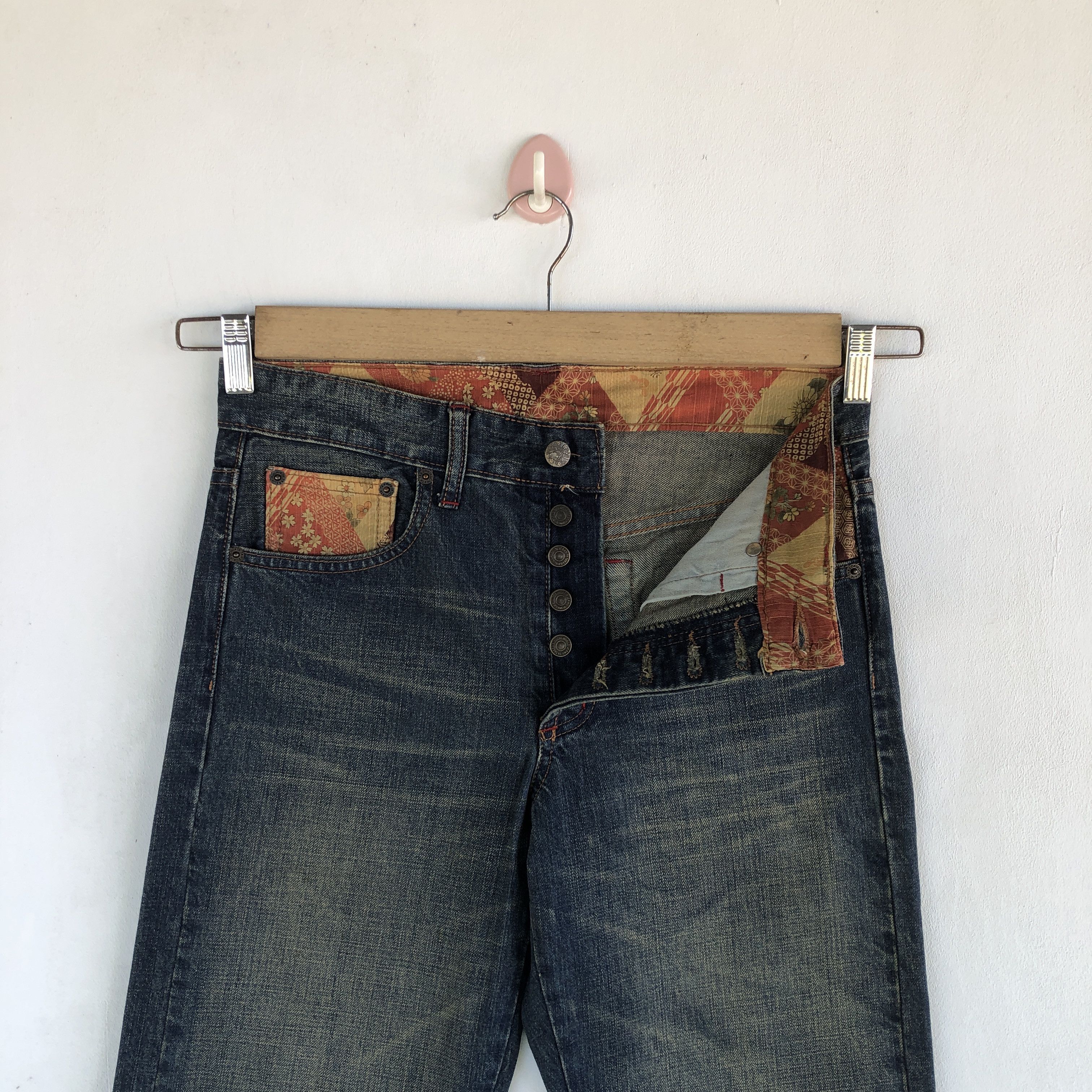 Japanese Brand Crazy Y2K Baggy Japanese Jeans Harajuku Statement Denim Size US 30 / EU 46 - 8 Thumbnail