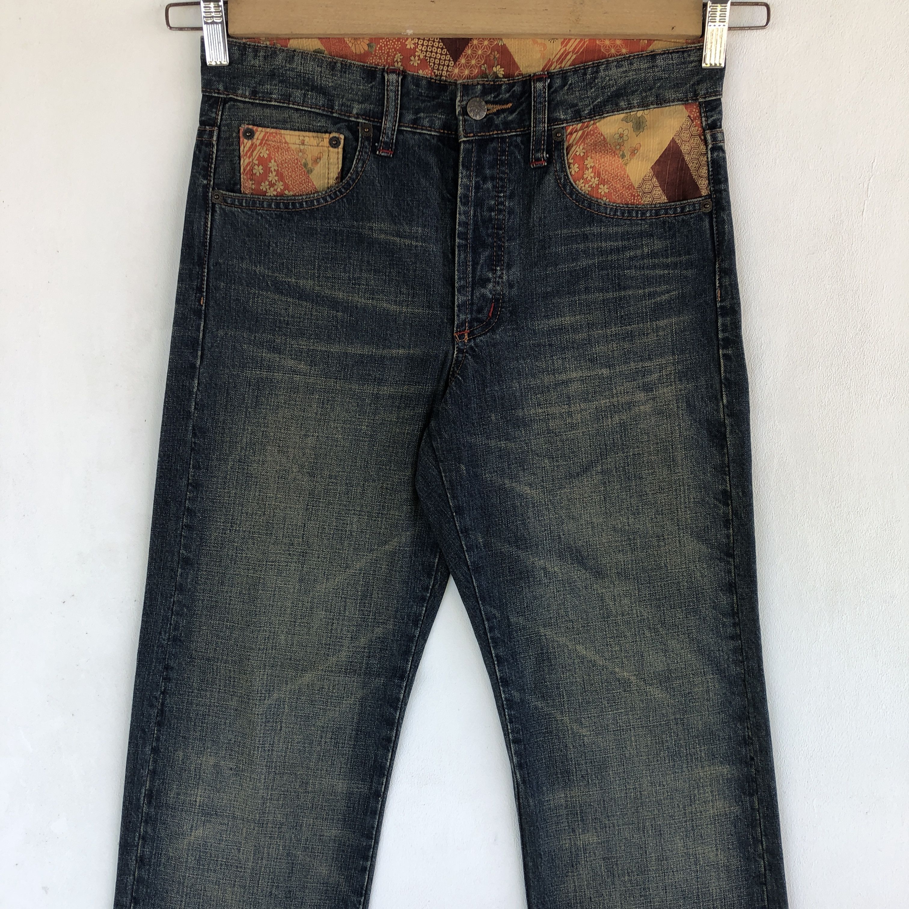Japanese Brand Crazy Y2K Baggy Japanese Jeans Harajuku Statement Denim Size US 30 / EU 46 - 5 Thumbnail