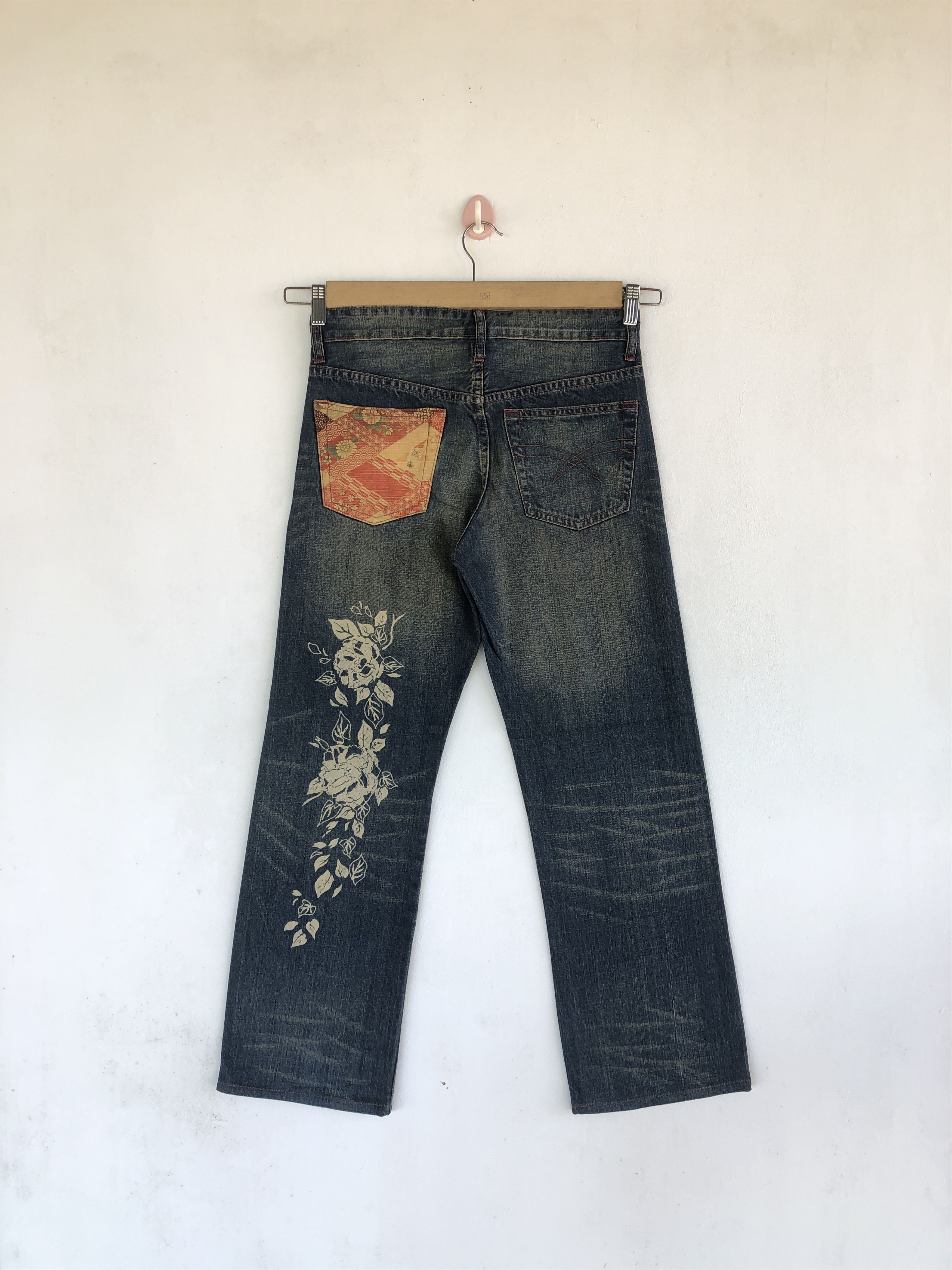 Japanese Brand Crazy Y2K Baggy Japanese Jeans Harajuku Statement Denim Size US 30 / EU 46 - 1 Thumbnail