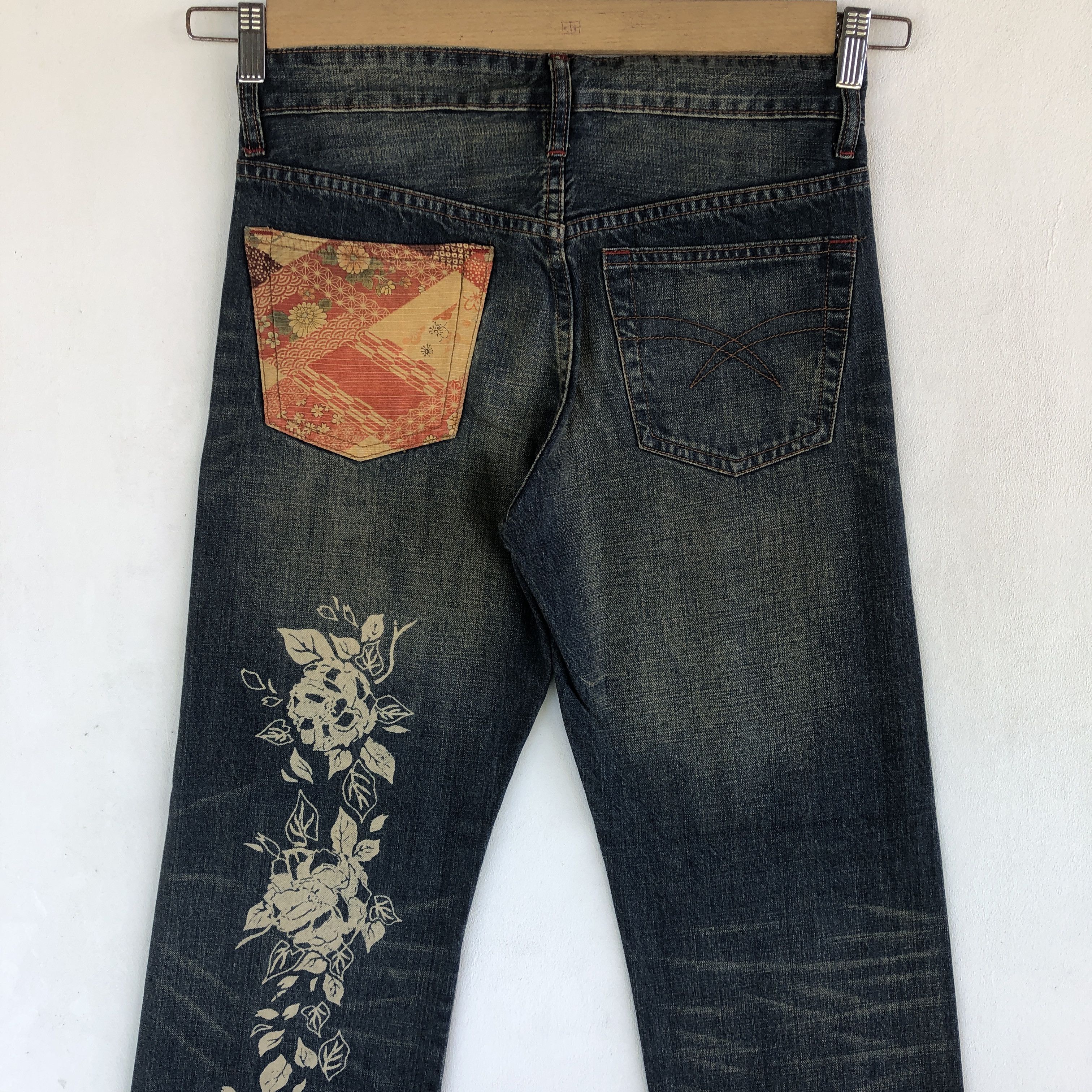 Japanese Brand Crazy Y2K Baggy Japanese Jeans Harajuku Statement Denim Size US 30 / EU 46 - 4 Thumbnail