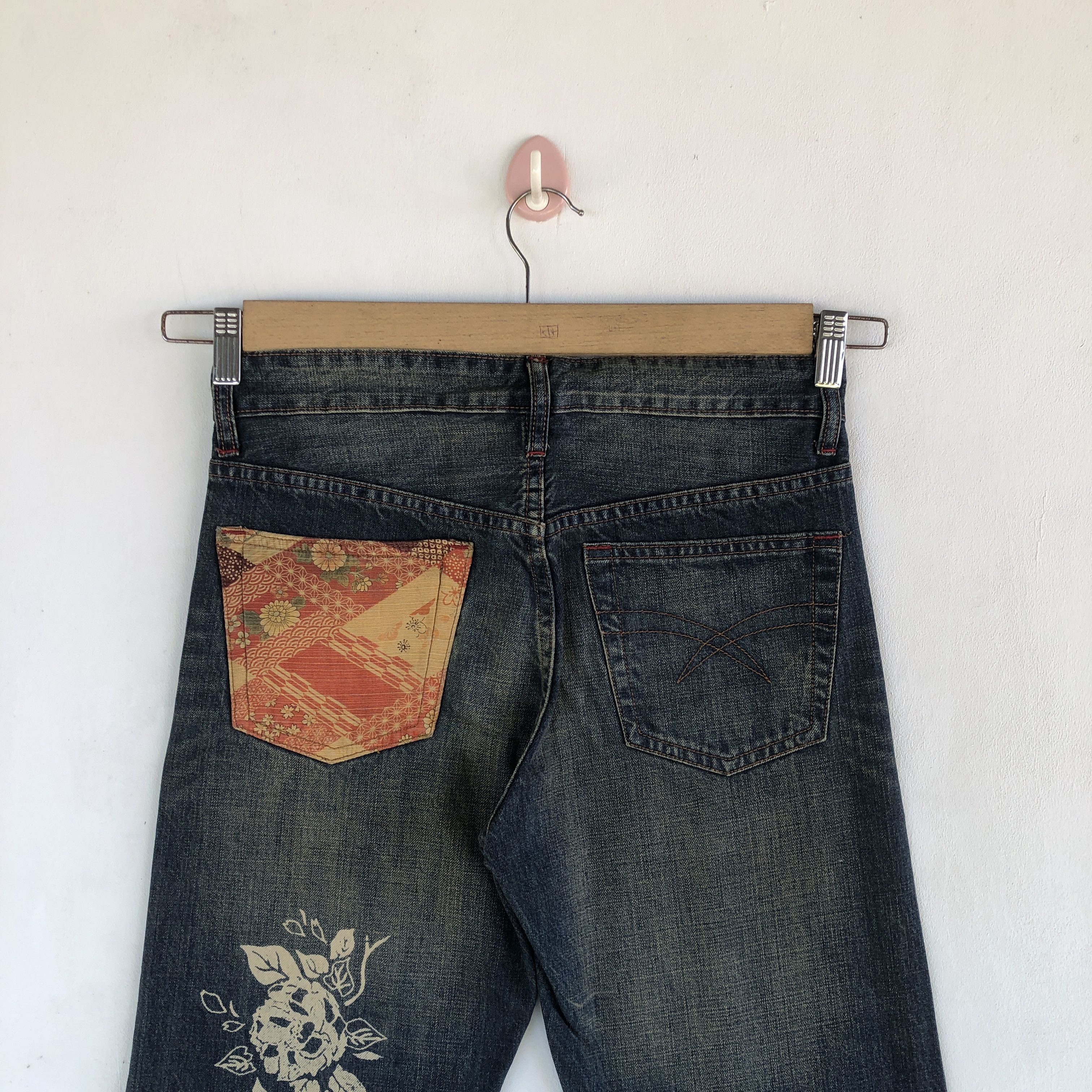 Japanese Brand Crazy Y2K Baggy Japanese Jeans Harajuku Statement Denim Size US 30 / EU 46 - 3 Thumbnail