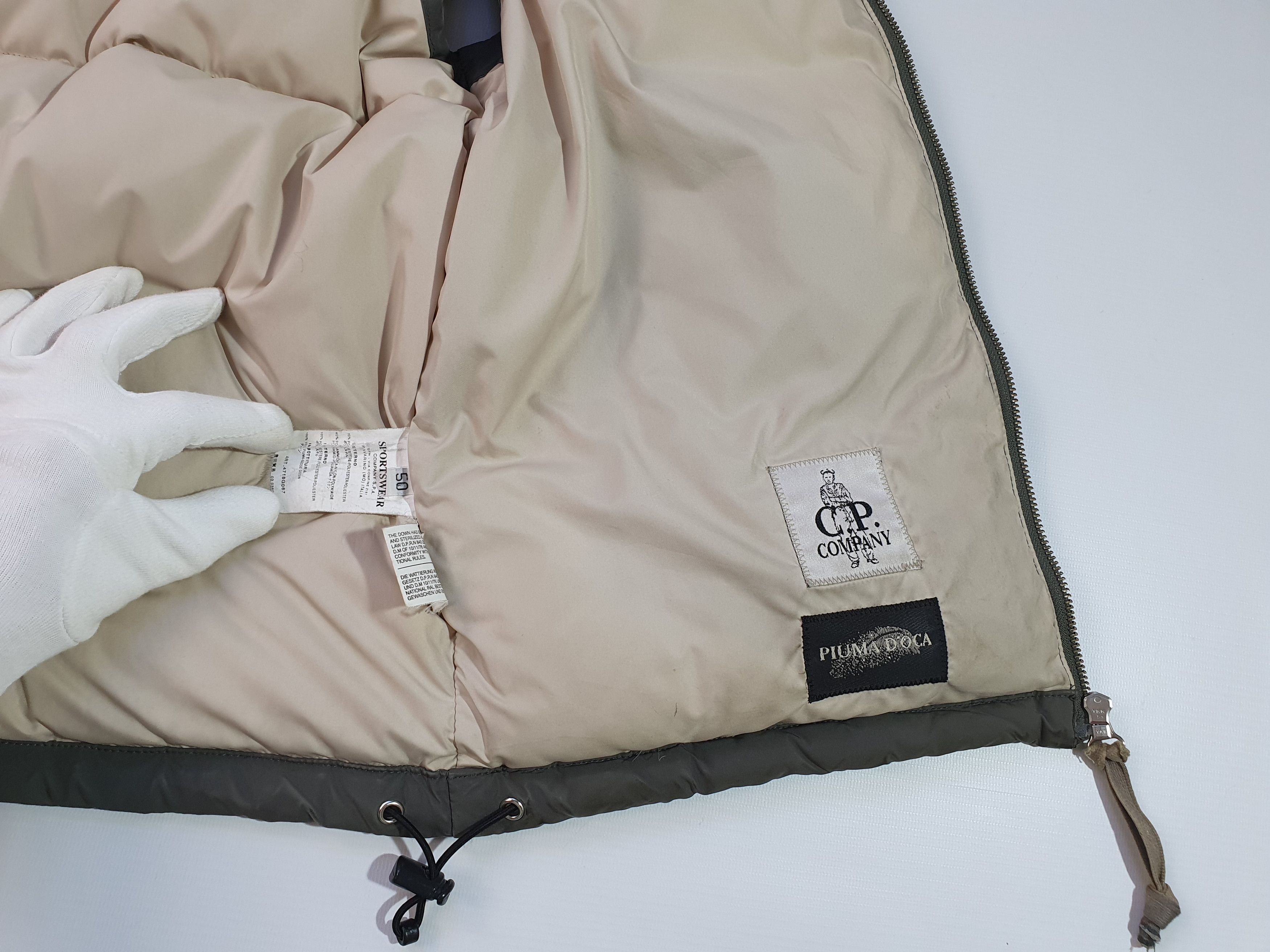 C.P. Company × Vintage 2007 Vintage CP COMPANY Nylon DOWN Vest Made in Italy Size US M / EU 48-50 / 2 - 8 Thumbnail