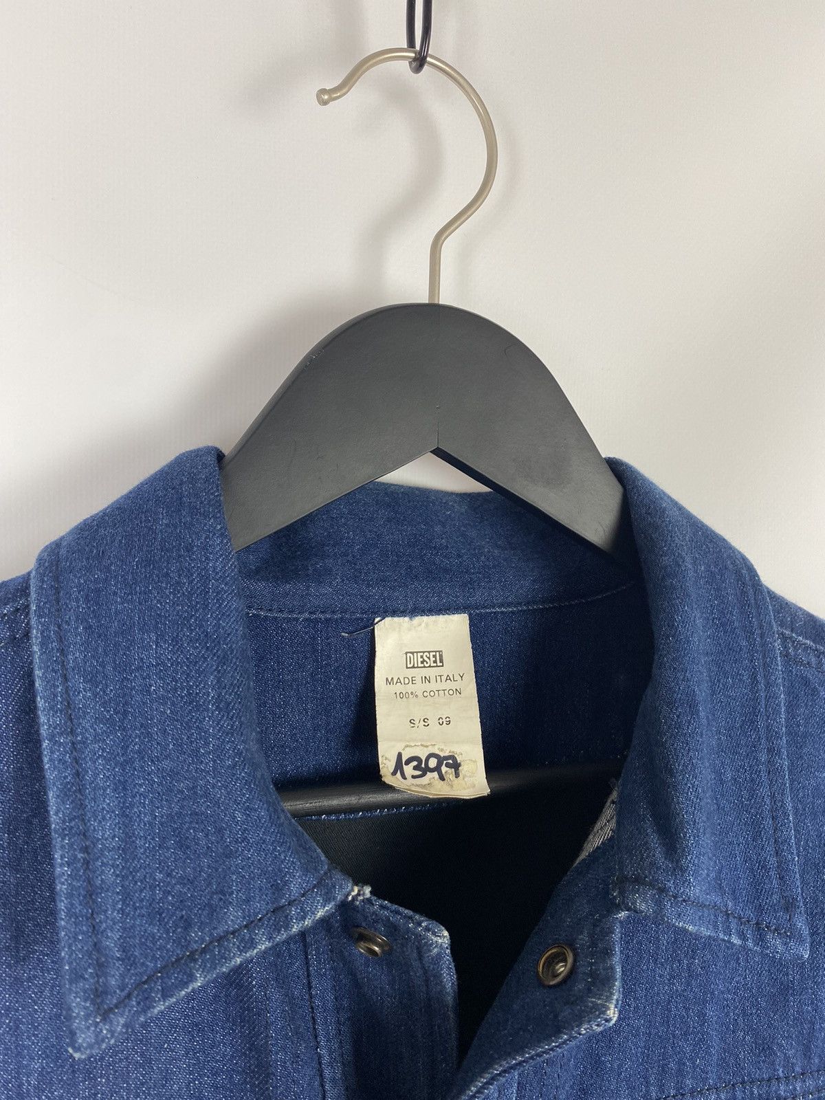 Diesel S/S 2009 Sample Diesel Type 3 Denim Trucker Jacket Size US L / EU 52-54 / 3 - 4 Thumbnail