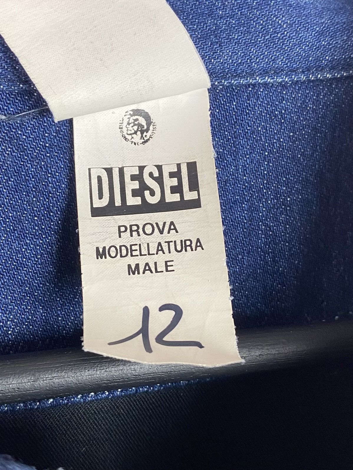 Diesel S/S 2009 Sample Diesel Type 3 Denim Trucker Jacket Size US L / EU 52-54 / 3 - 5 Thumbnail