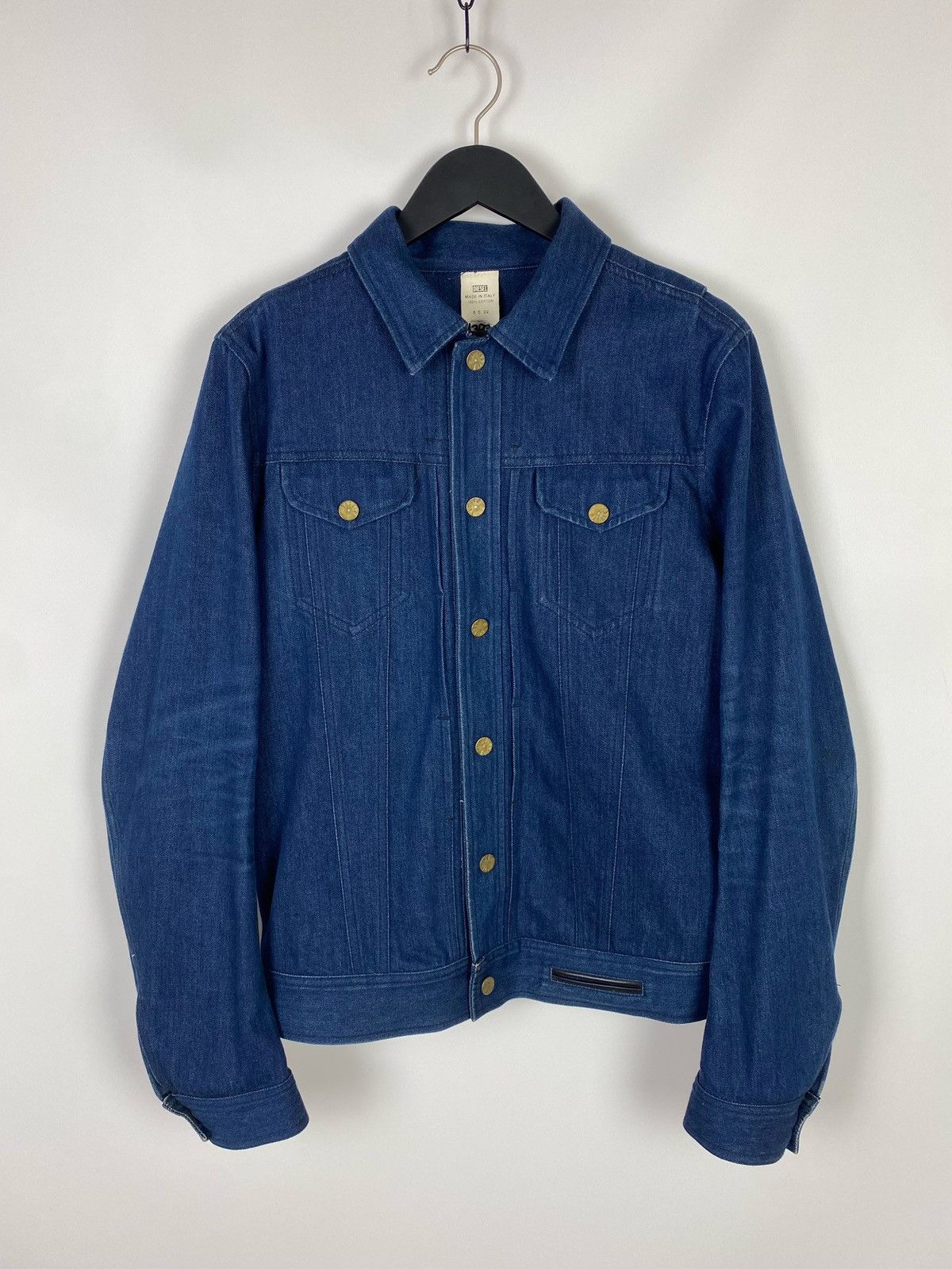 Diesel S/S 2009 Sample Diesel Type 3 Denim Trucker Jacket Size US L / EU 52-54 / 3 - 1 Thumbnail