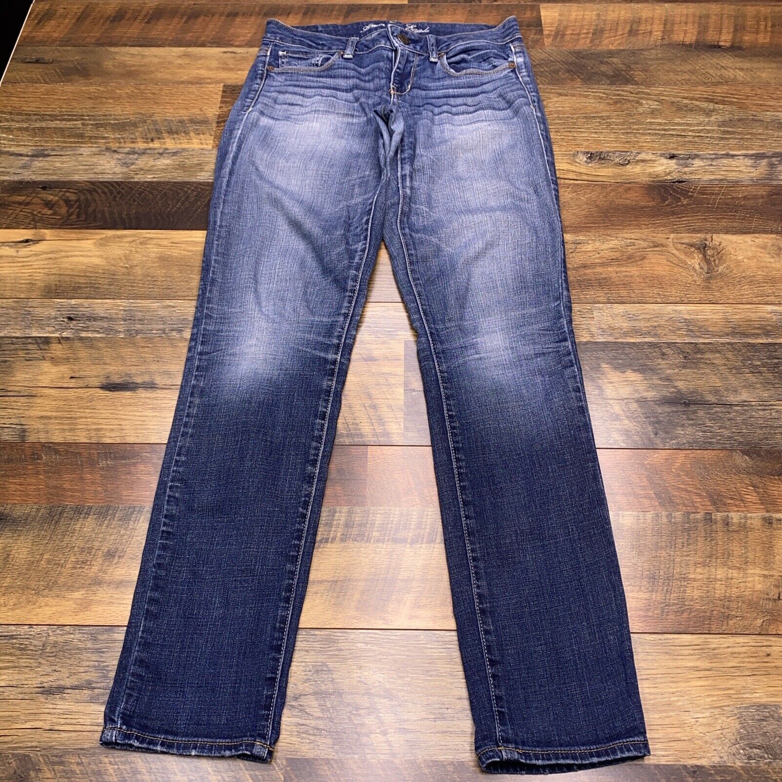 American Eagle Outfitters American Eagle Skinny Jeans 2 Womens Low Rise ...