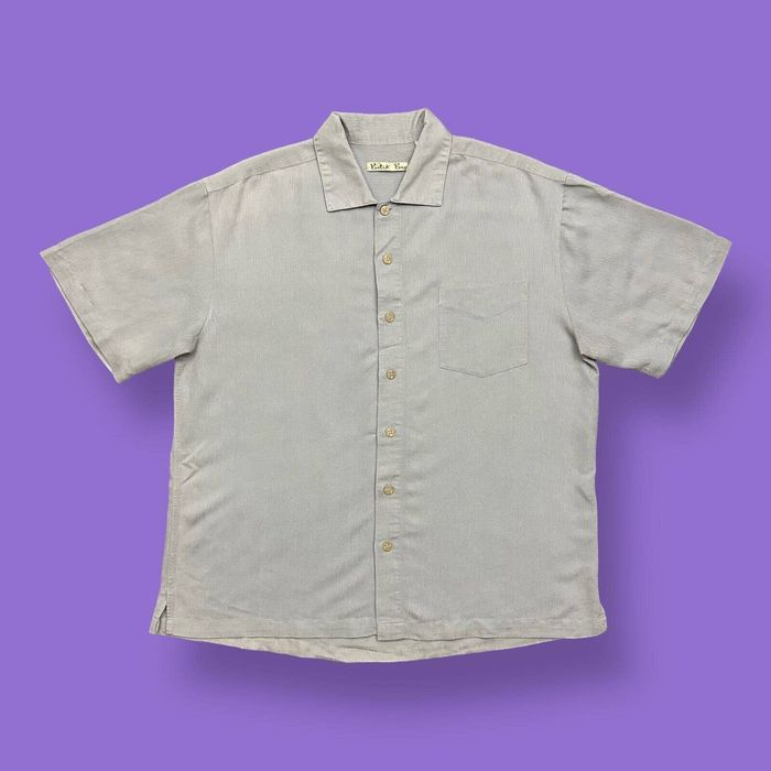 Vintage Vintage Button Up Shirt Soft Lightweight Striped Pattern 90s