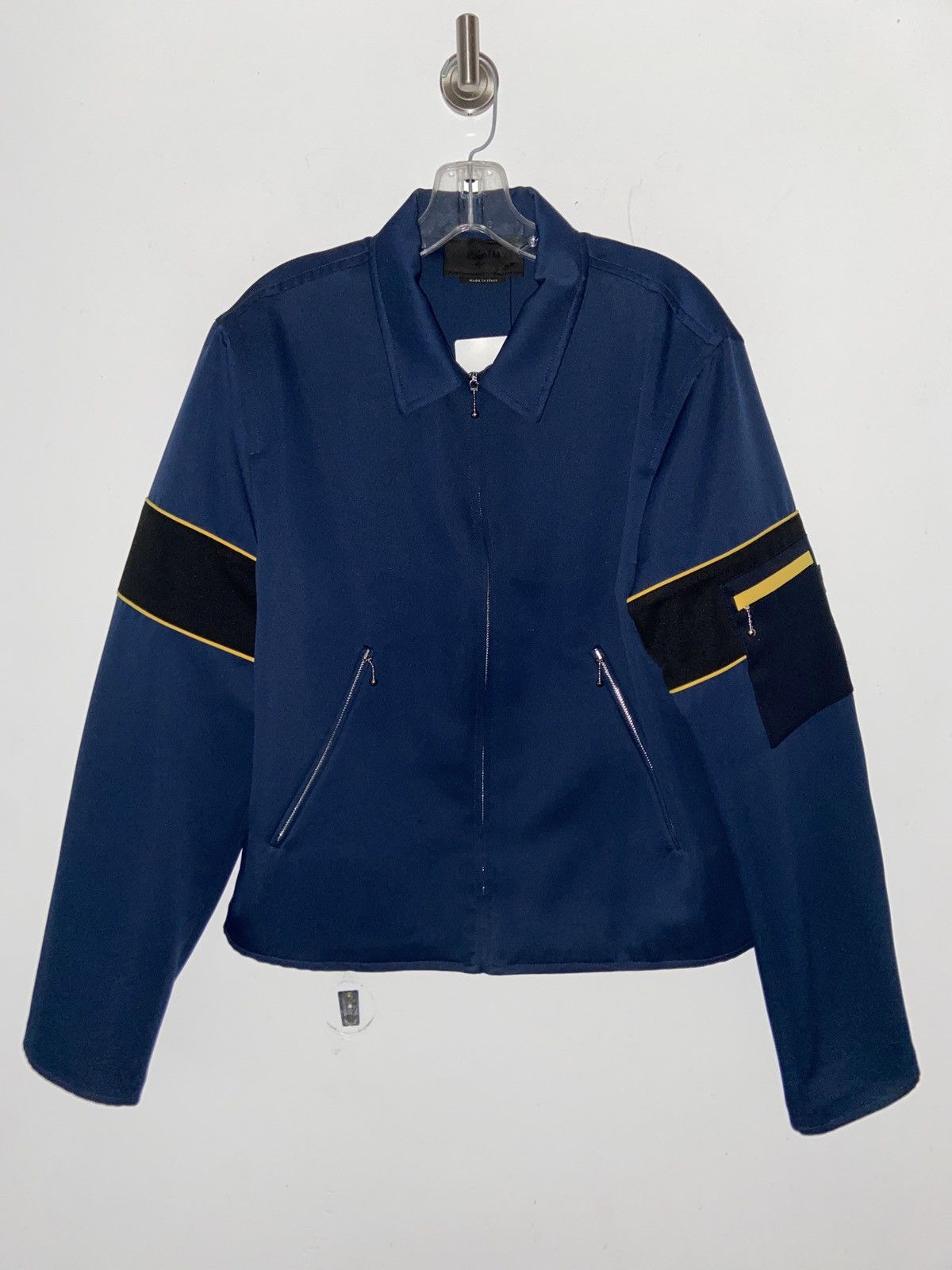 Prada Color Block Pattern Trucker Jacket Size 50 UNI