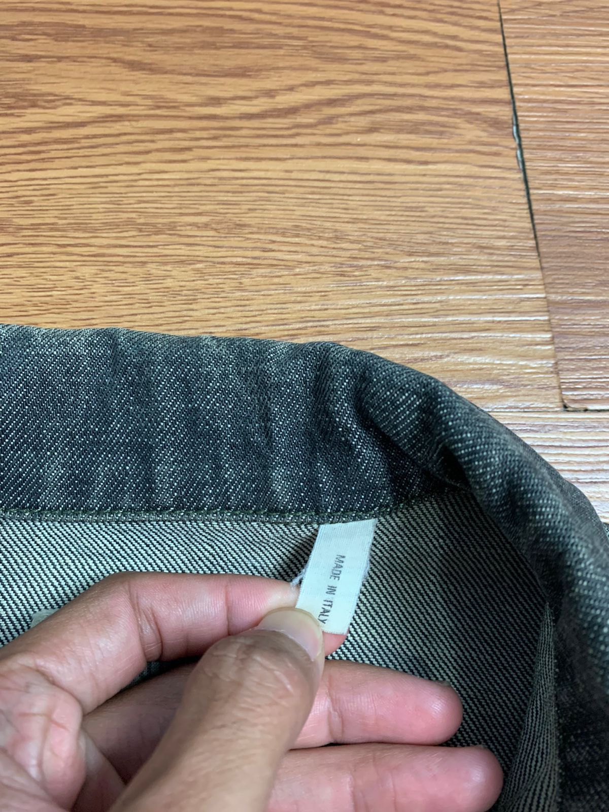 Helmut Lang 1999 Helmut Lang 2 Pocket Grey Washed Denim Jacket Size US S / EU 44-46 / 1 - 10 Thumbnail