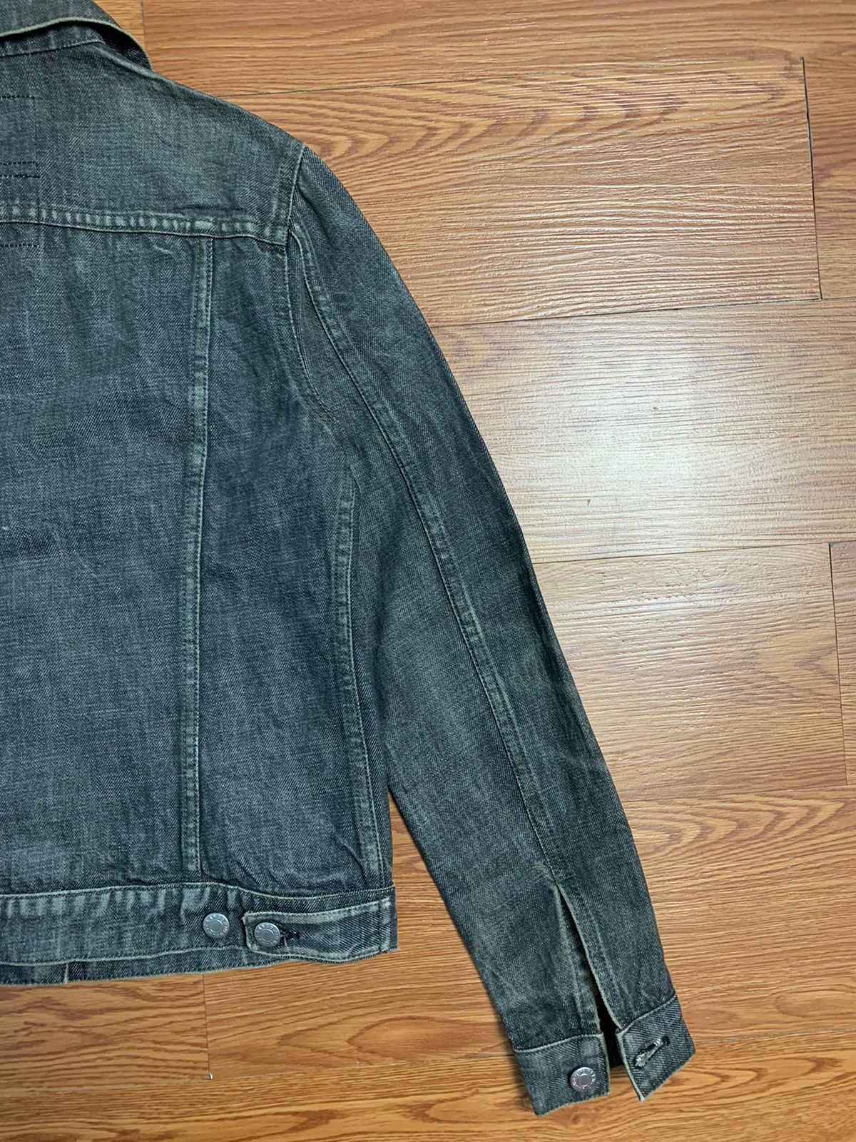 Helmut Lang 1999 Helmut Lang 2 Pocket Grey Washed Denim Jacket Size US S / EU 44-46 / 1 - 8 Thumbnail