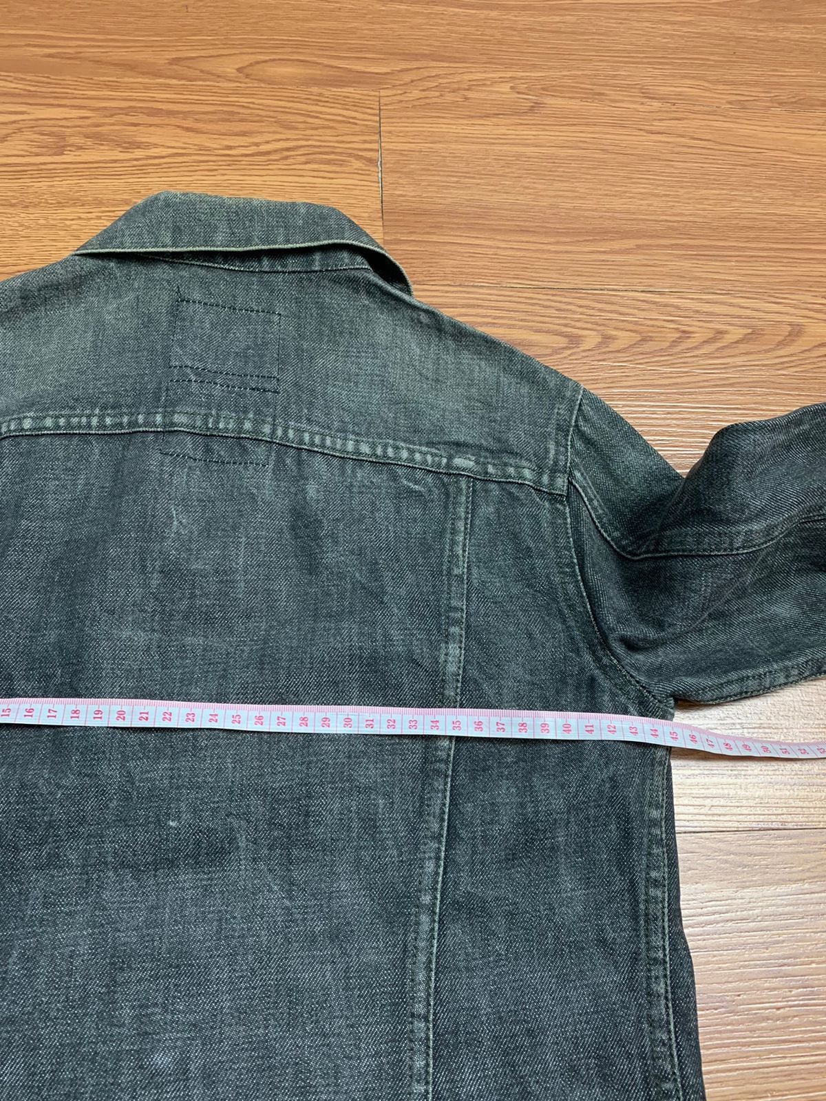 Helmut Lang 1999 Helmut Lang 2 Pocket Grey Washed Denim Jacket Size US S / EU 44-46 / 1 - 13 Thumbnail