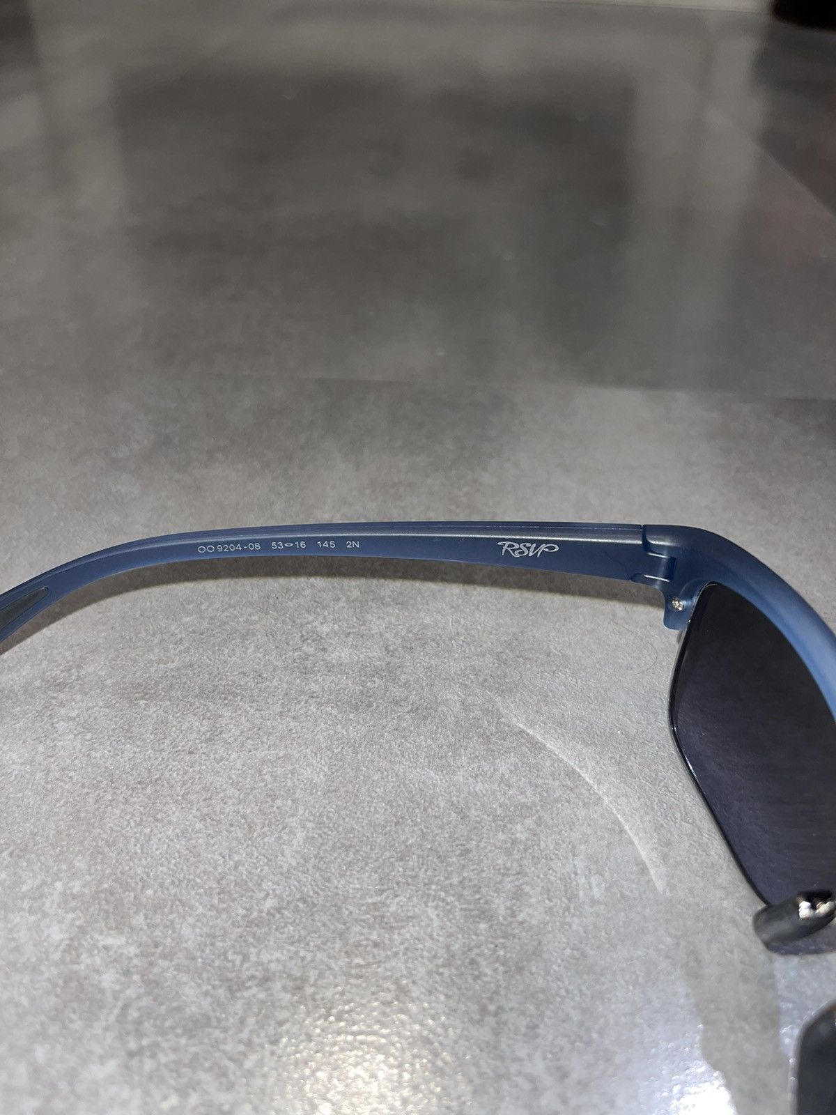Oakley Oakley OO9204-08 "RSVP" Blue Sunglasses Size ONE SIZE - 13 Thumbnail