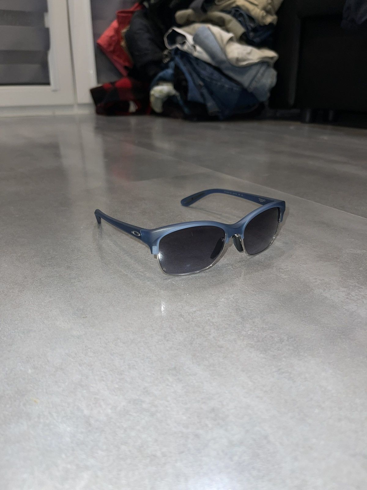 Oakley Oakley OO9204-08 "RSVP" Blue Sunglasses Size ONE SIZE - 3 Thumbnail