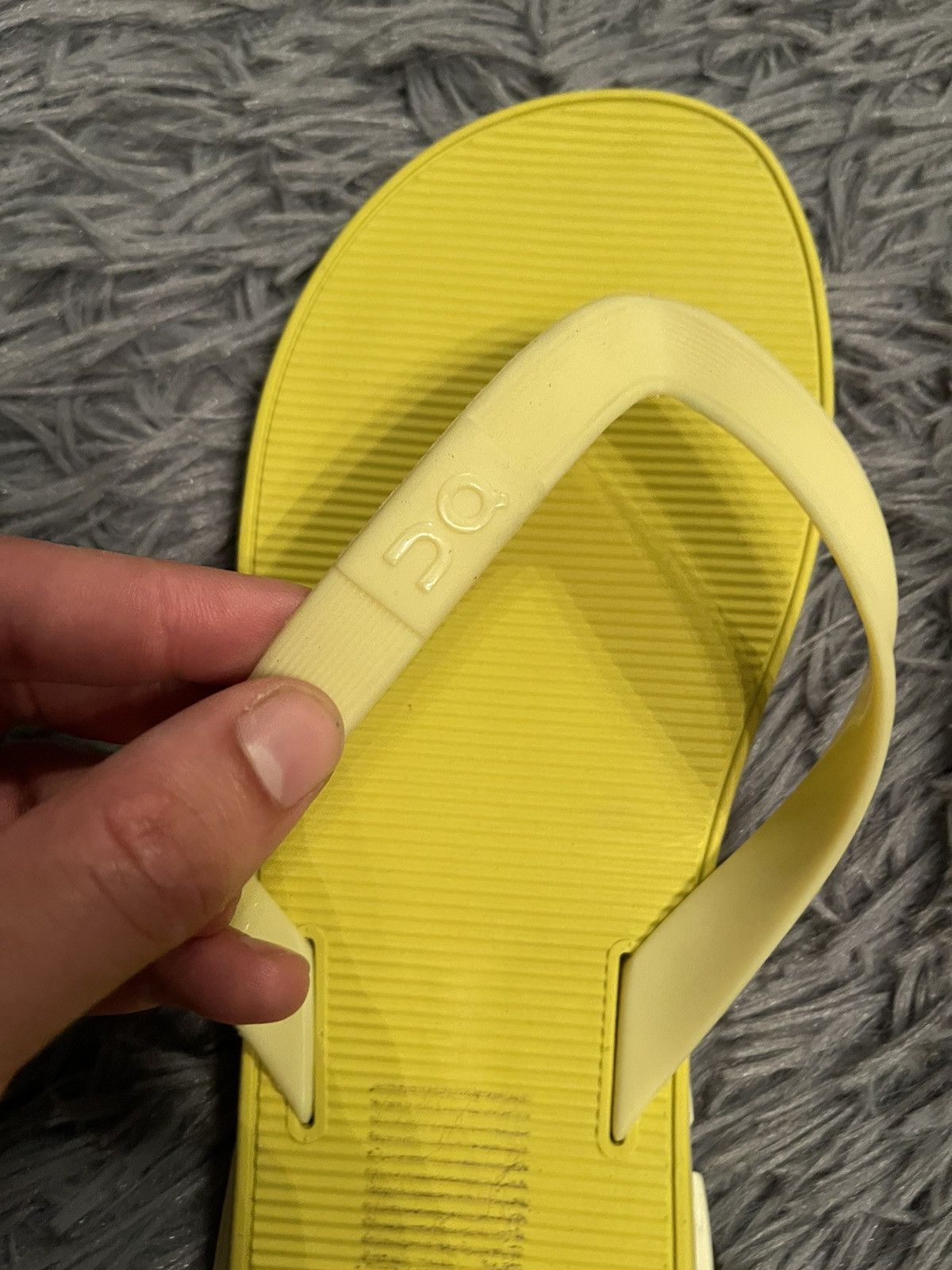 On ON running gorpcore style cloudtec flip flops Size US 10 / IT 40 - 2 Thumbnail