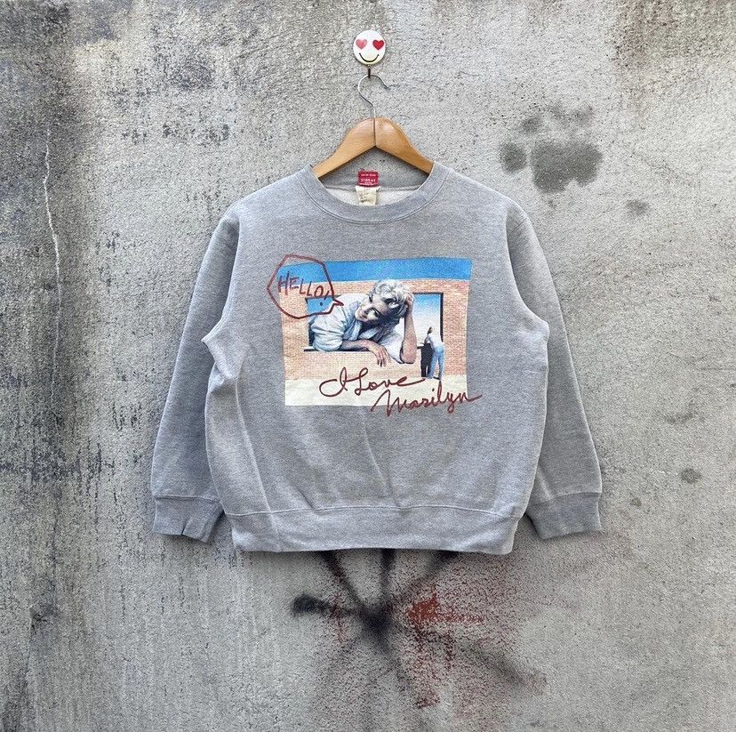 Hypebeast Marilyn manroe sweatshirt american actress Size US M / EU 48-50 / 2 - 1 Thumbnail
