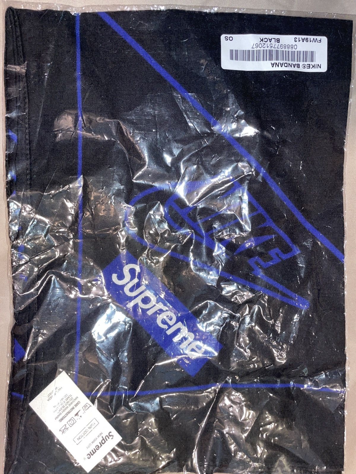 Supreme Supreme X Nike Bandana Blue Size ONE SIZE - 1 Thumbnail
