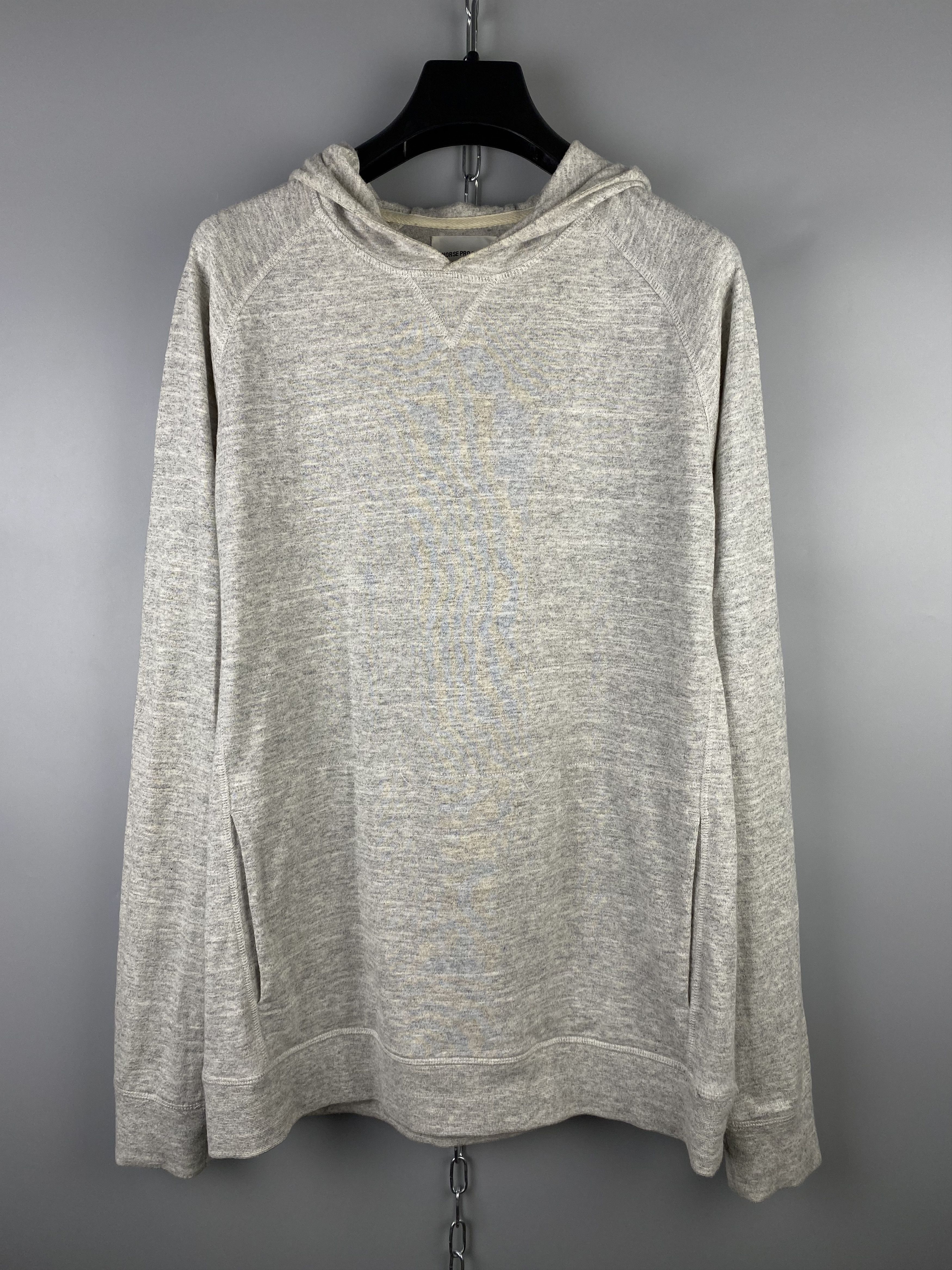 Pre-owned Norse Projects Basic Grey Hoodie