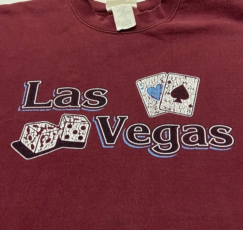 Vintage Vintage 90s las vegas casino sweatshirt Size US XXL / EU 58 / 5 - 3 Thumbnail
