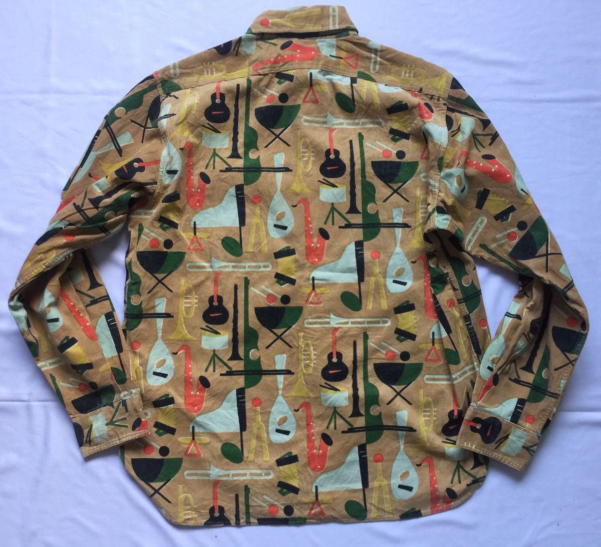 Sugar Cane Sugar Cane by Toyo Enterprise Corduroy Floral Motif Size US M / EU 48-50 / 2 - 8 Thumbnail