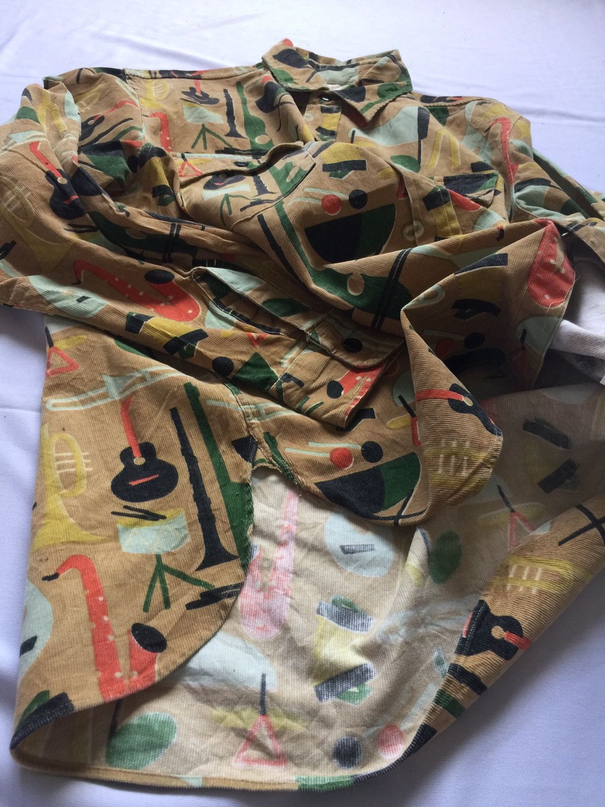 Sugar Cane Sugar Cane by Toyo Enterprise Corduroy Floral Motif Size US M / EU 48-50 / 2 - 10 Thumbnail